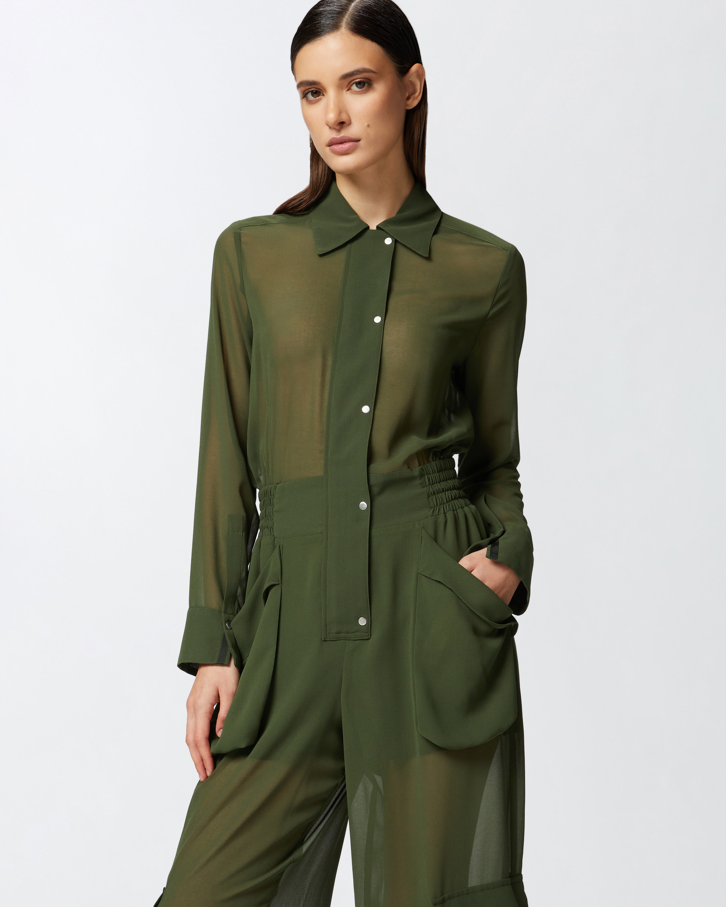オールインワン・サロペット PINKO Woman Jumpsuits Green 104750A21F X83 104750A21F-X83-AA04