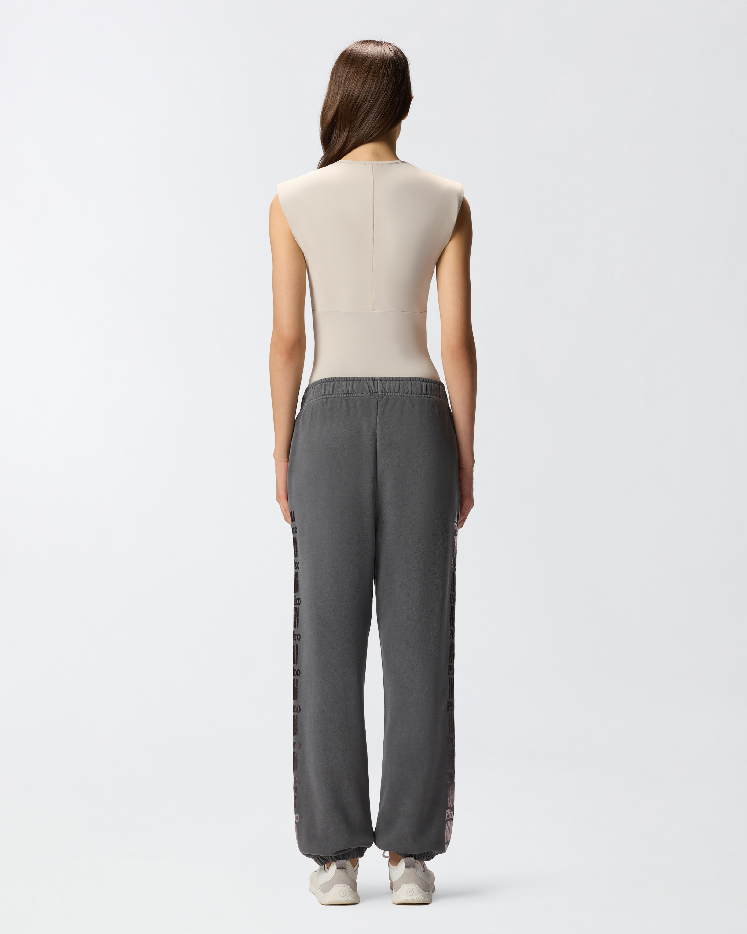 Sweathose mit laminiertem Print 2