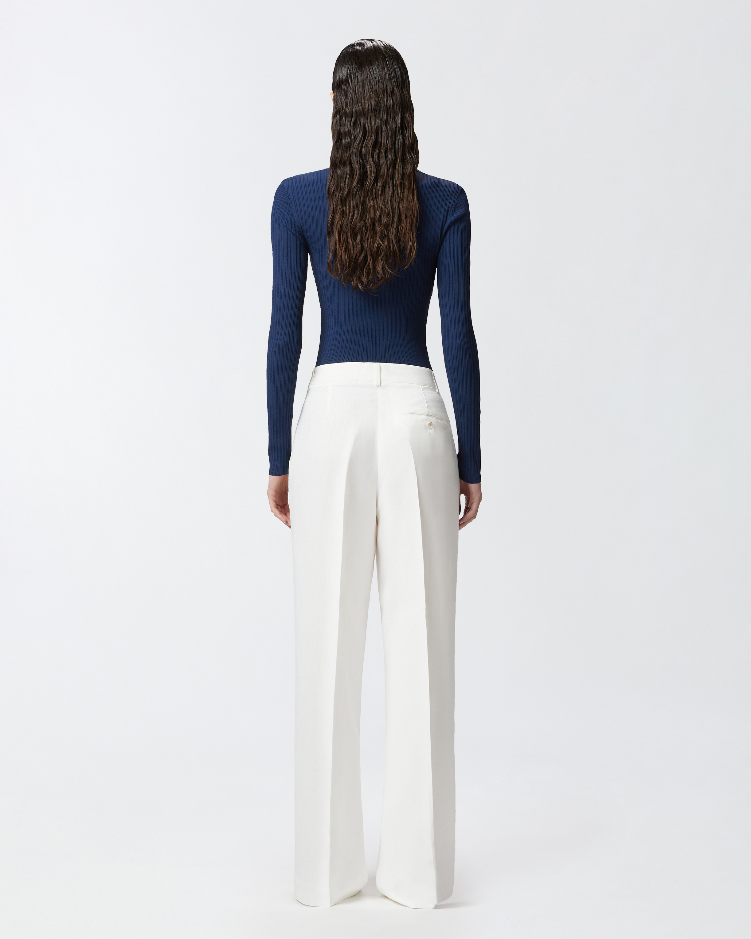 PINKO 104869A2HAZ05 関税送料込 Linen palazzo trousers with pockets PINKO → Shop Online