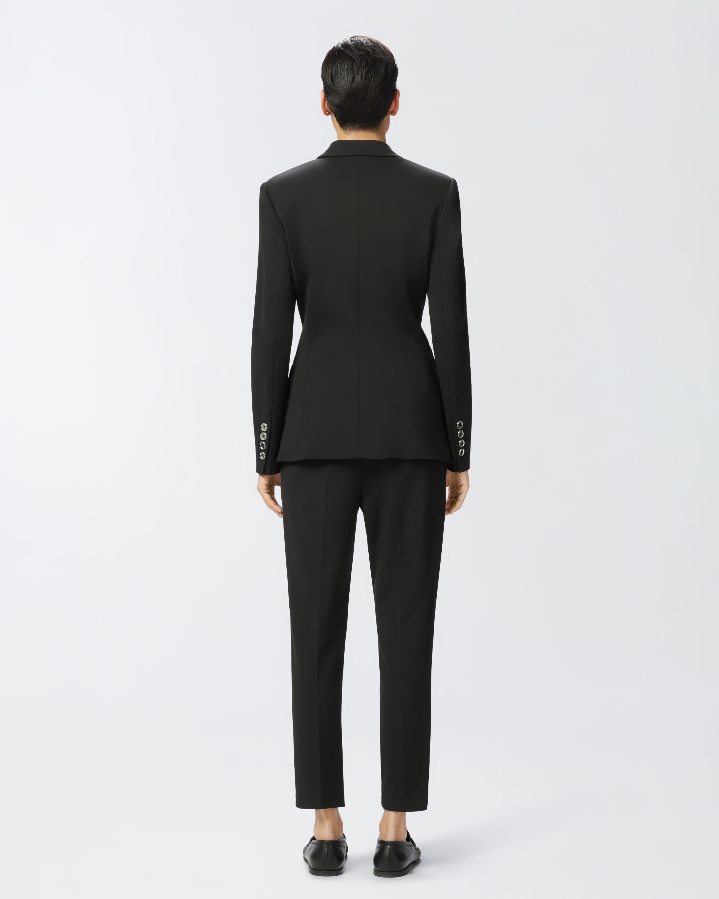 Single-breasted scuba-effect viscose blazer PINKO → Shop Online