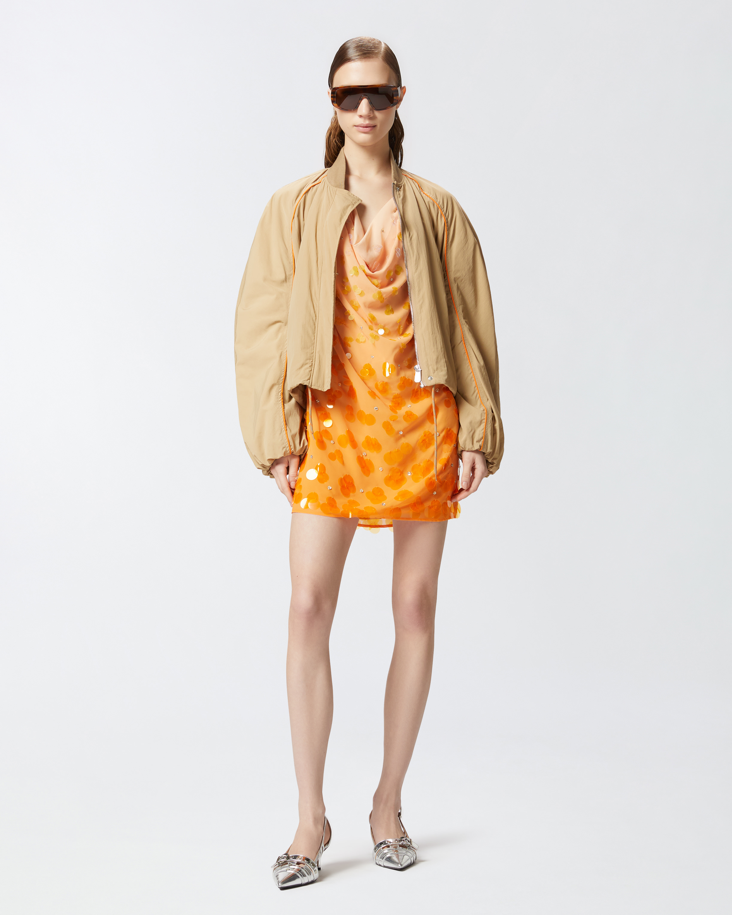 新品未使用　Herlipto Orangery Mini Dress M herlipto 𝖢𝗈𝗆𝗂𝗇𝗀 𝗍𝗈 𝗒𝗈𝗎 𝗌𝗈𝗈𝗇