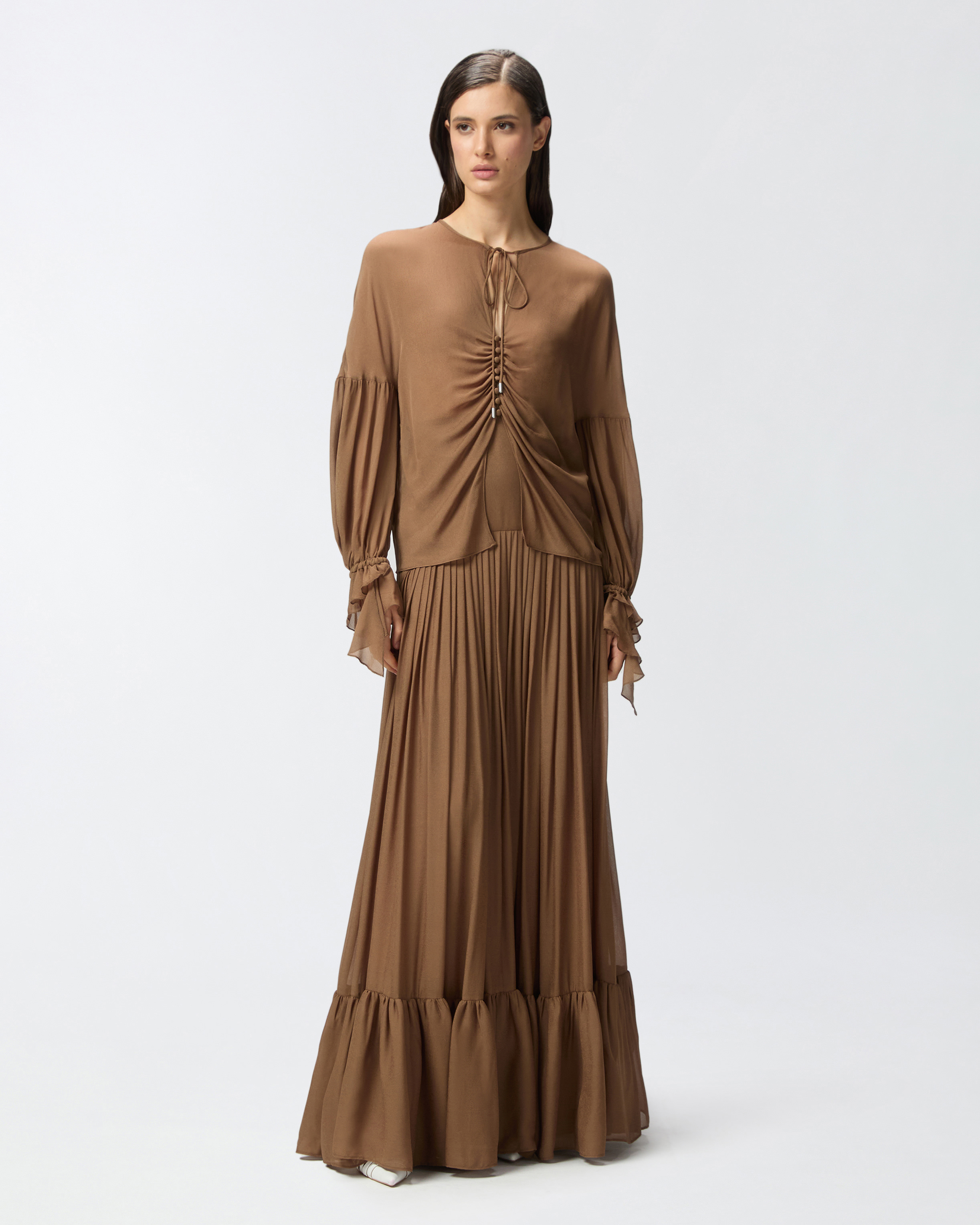 スカート PINKO Woman Skirt Brown 104021A15S M28 27215464_57185087_322.jpg