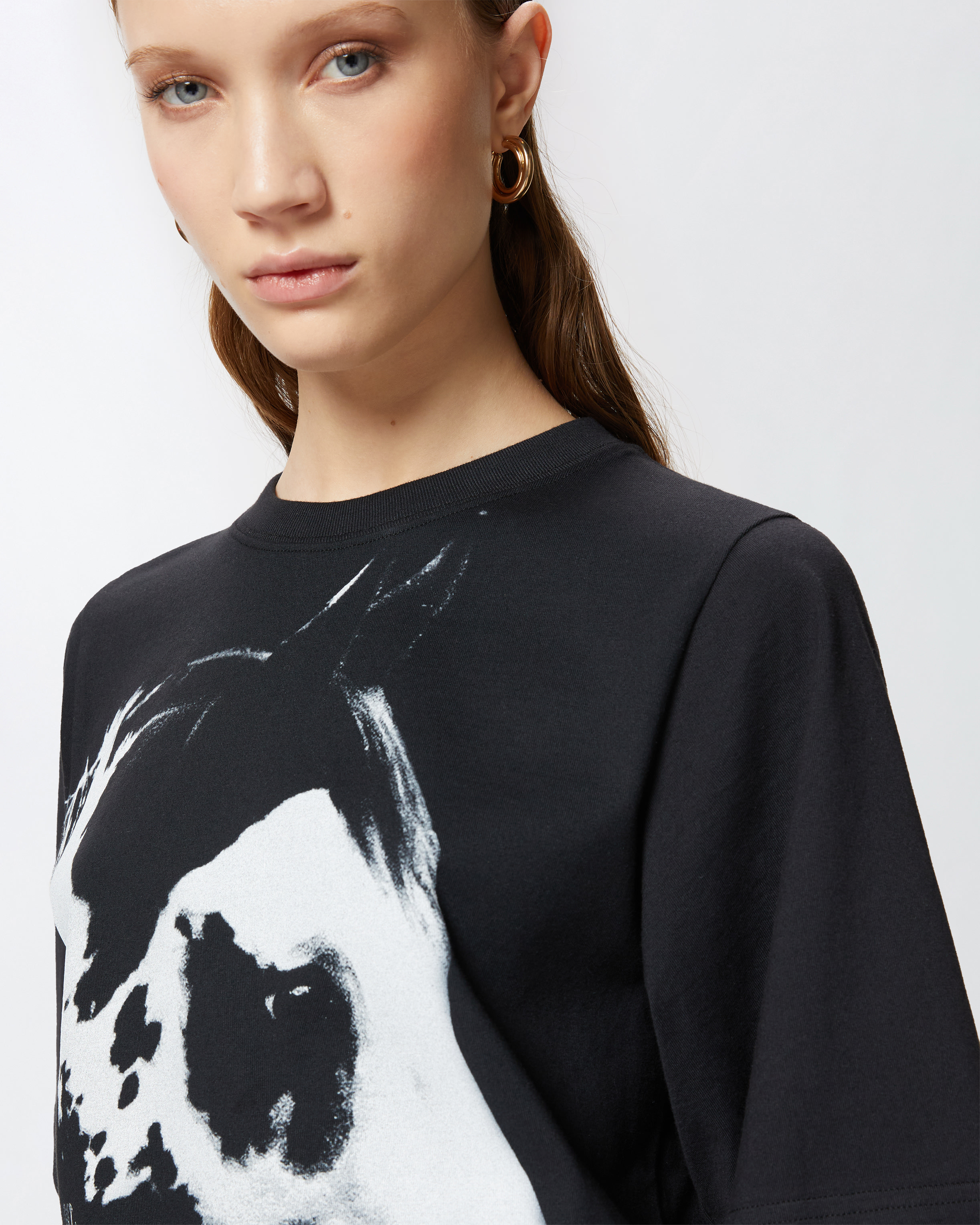 Pinko T-shirts And Polos In Black/white