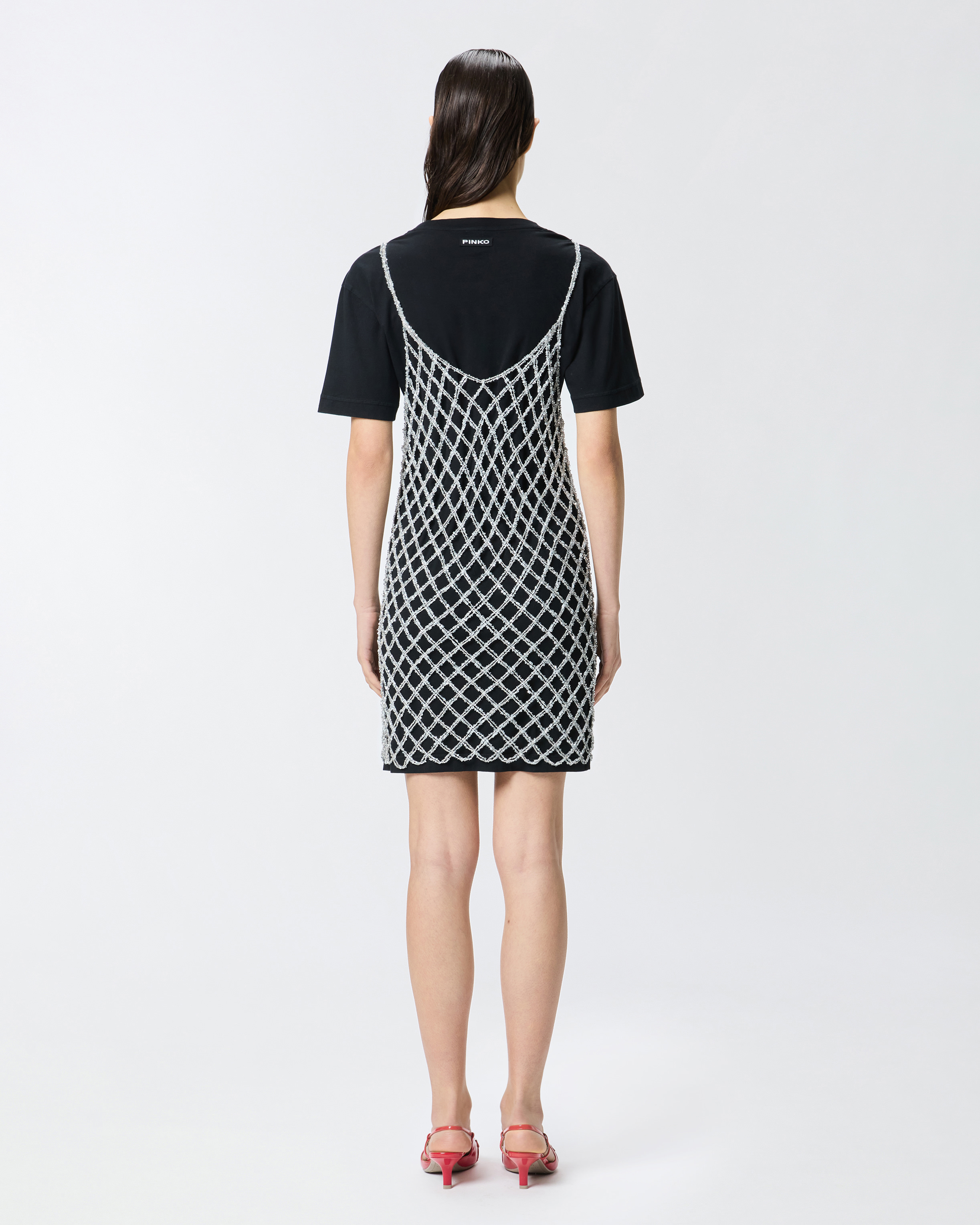 パーティードレス PINKO 105144 A2LT Z99 Dresses Black Pinko Women's Dress Z99 Black – Vanda Boutique
