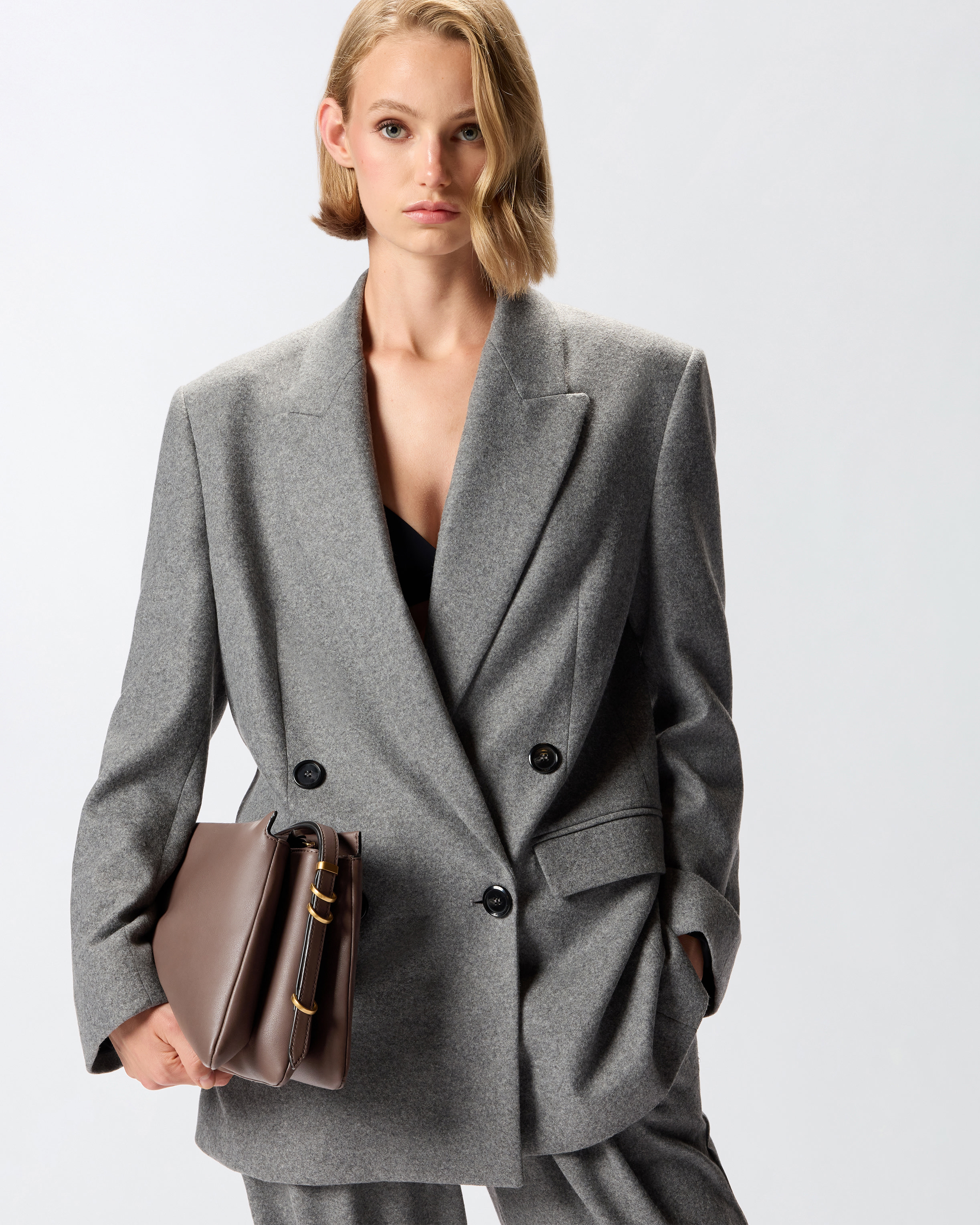 One, Two, Three Bag shoulder bag with three compartments 5