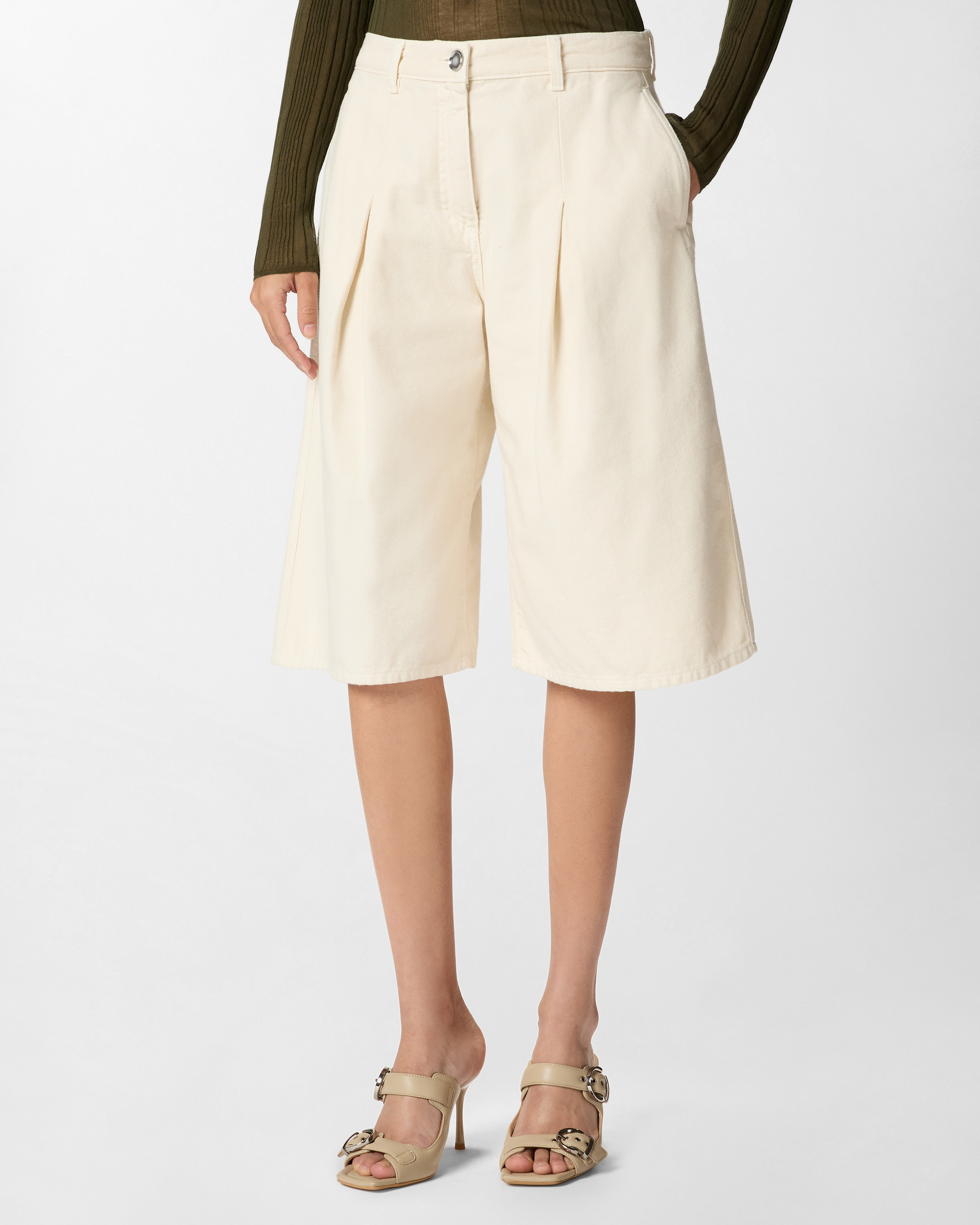ショートパンツ PINKO Woman Short White 105245A2M8 C00 105245A2M8-C00-AA02