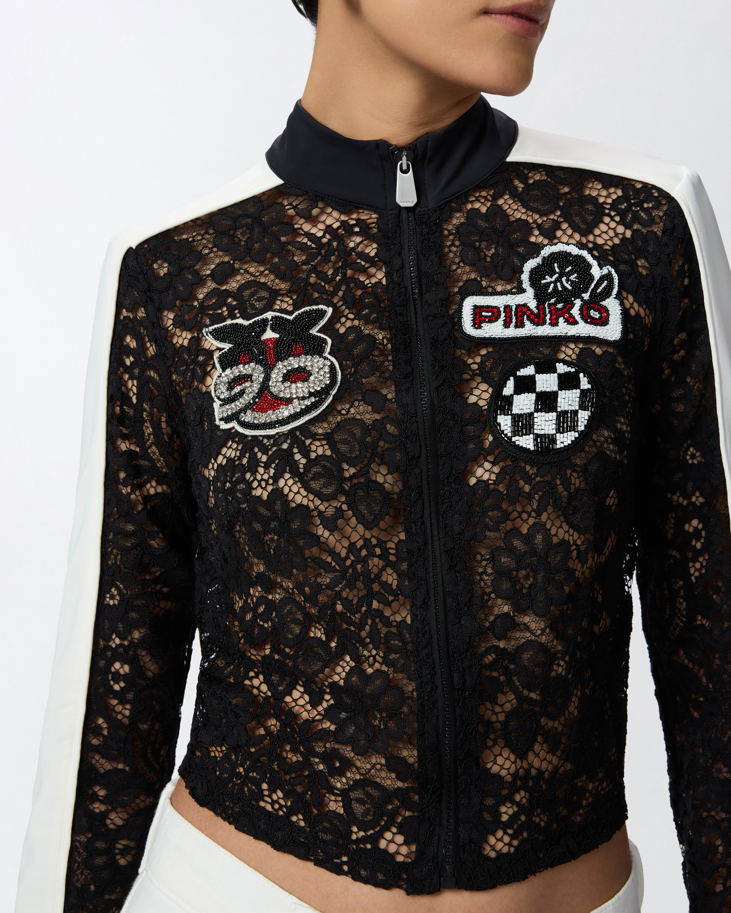 即日発送CONP Lace-Embroidered Jacketジャケット 105255A2ML-ZZ2-AA01