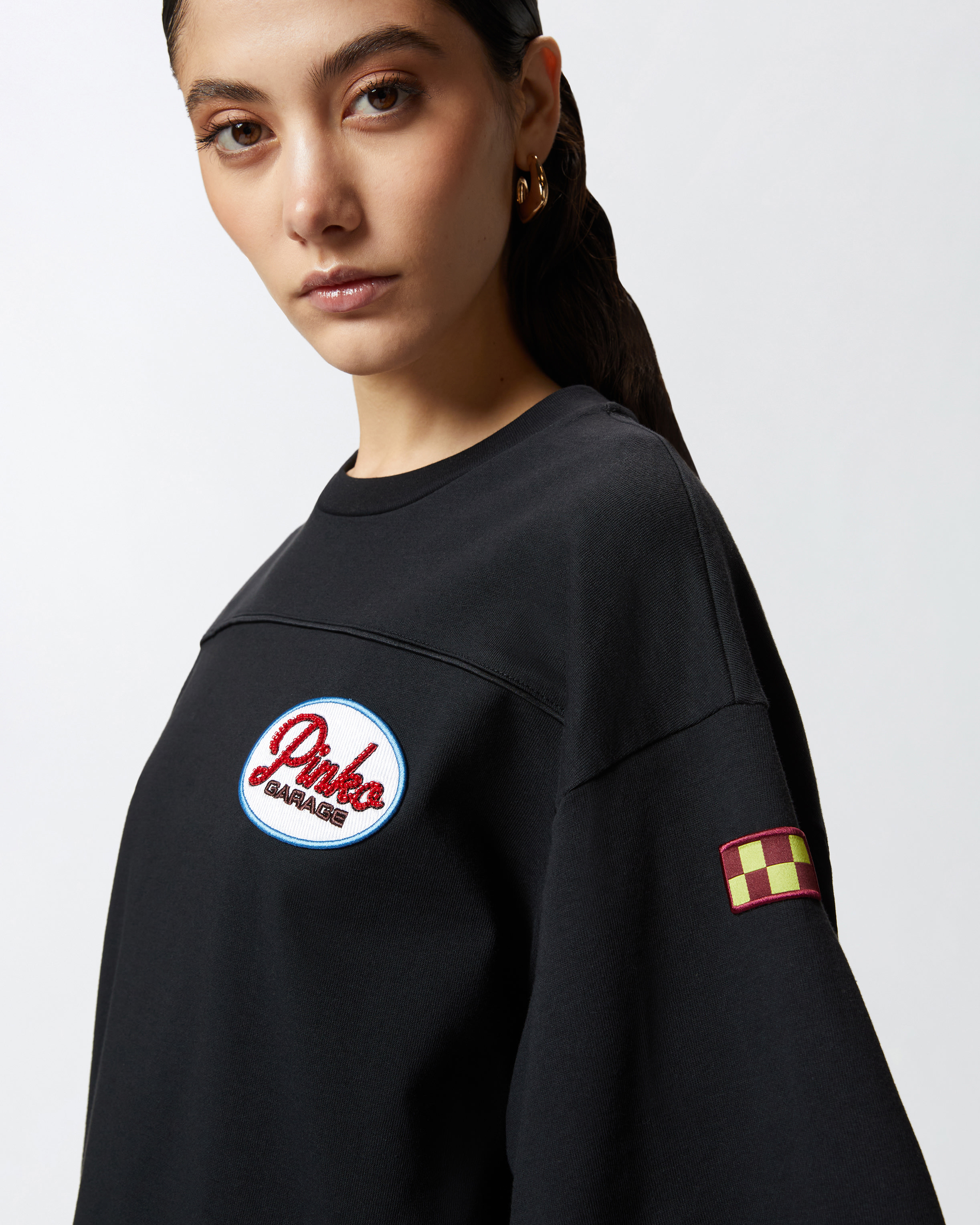 Tシャツ・カットソー PINKO PINKO Garage oversized maxi T-shirt PINKO → Shop Online