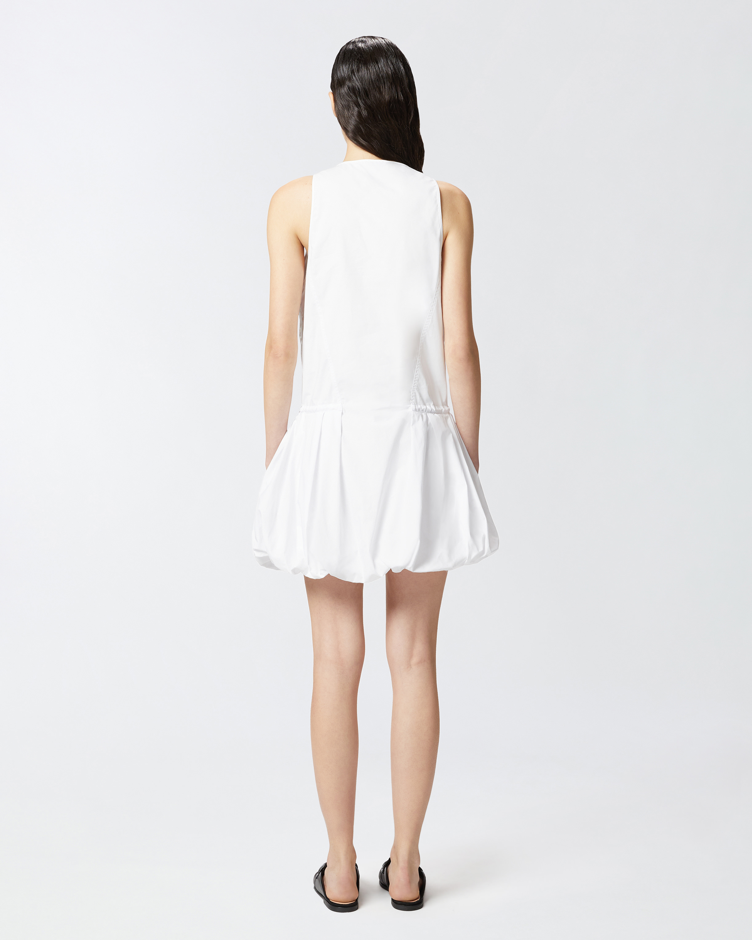 Mini dress with balloon skirt and vest PINKO → Shop Online