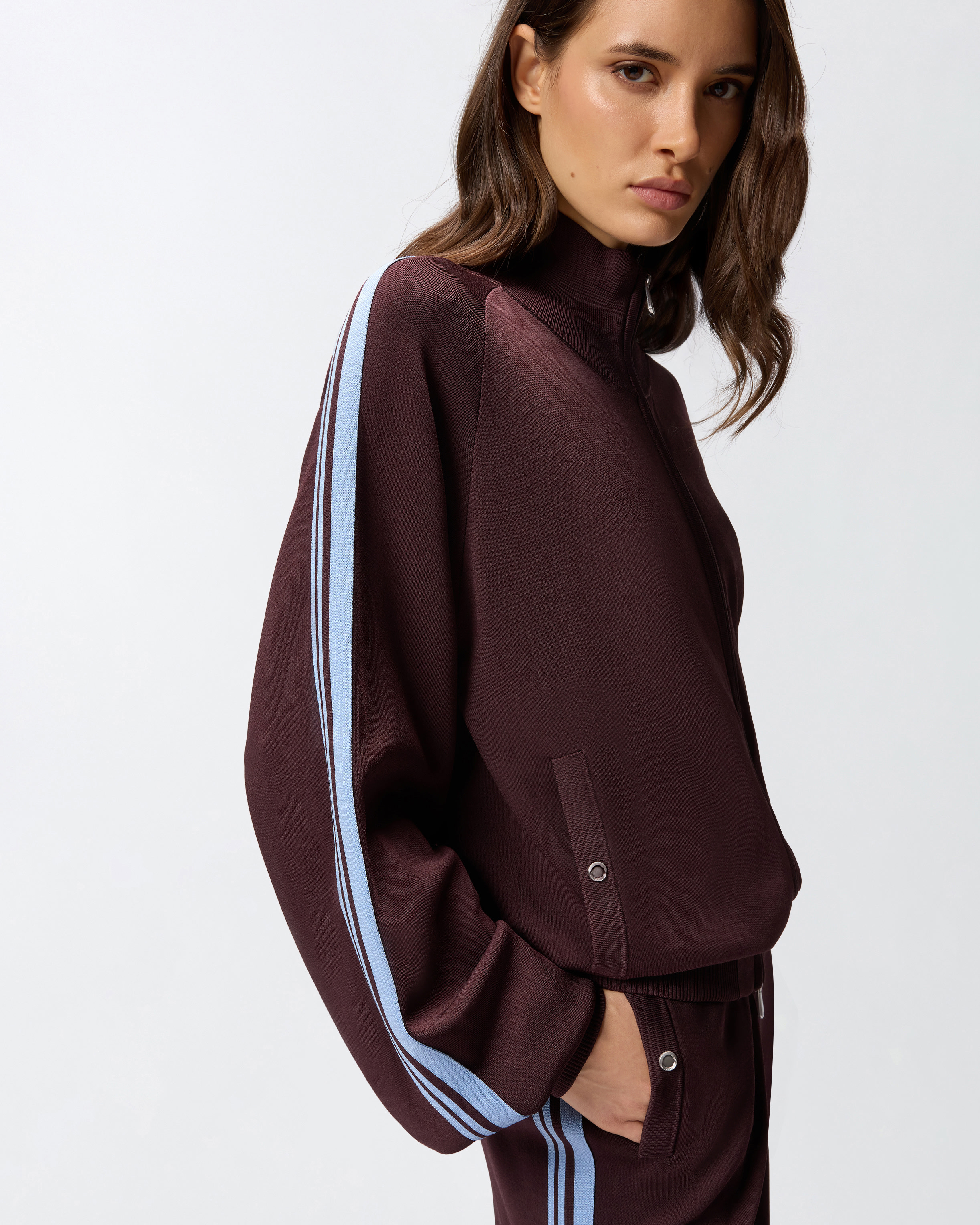 Sweat-shirt zippé avec logo Love Birds 3