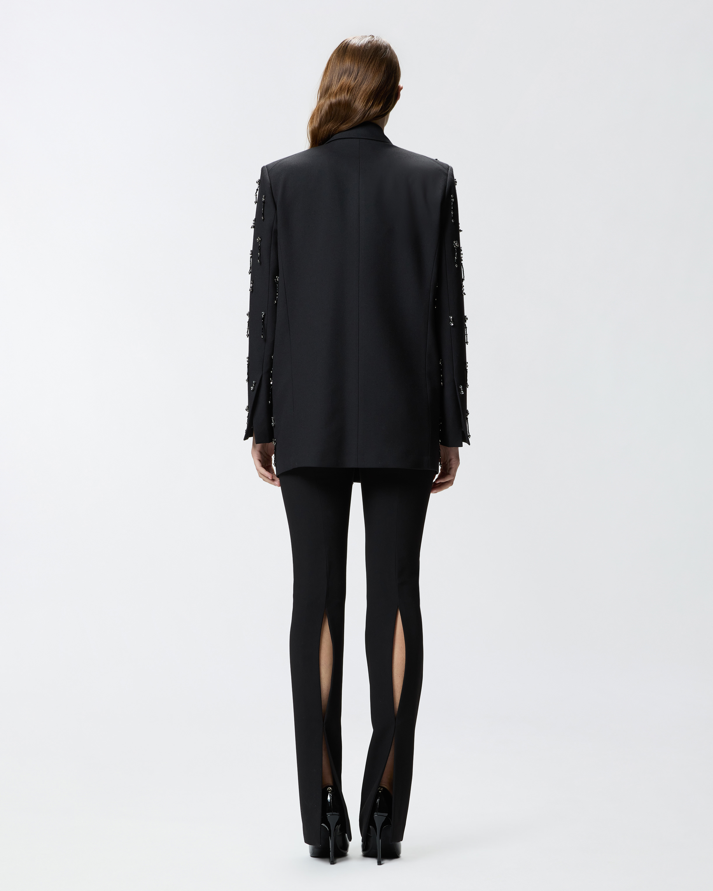 Блейзер с кристаллами и бисером 2