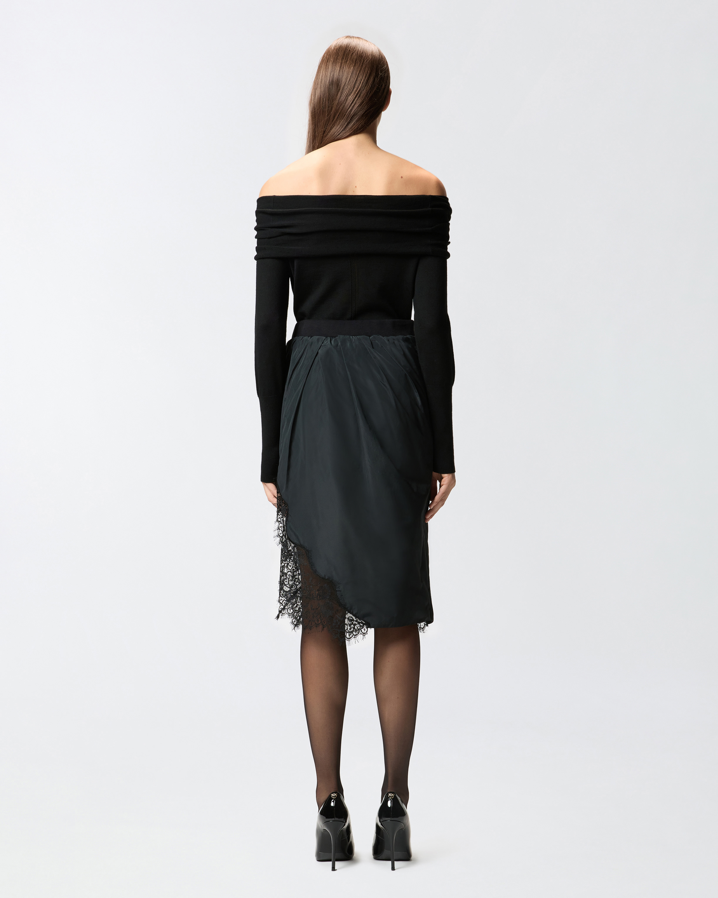 Pull à col châle 2