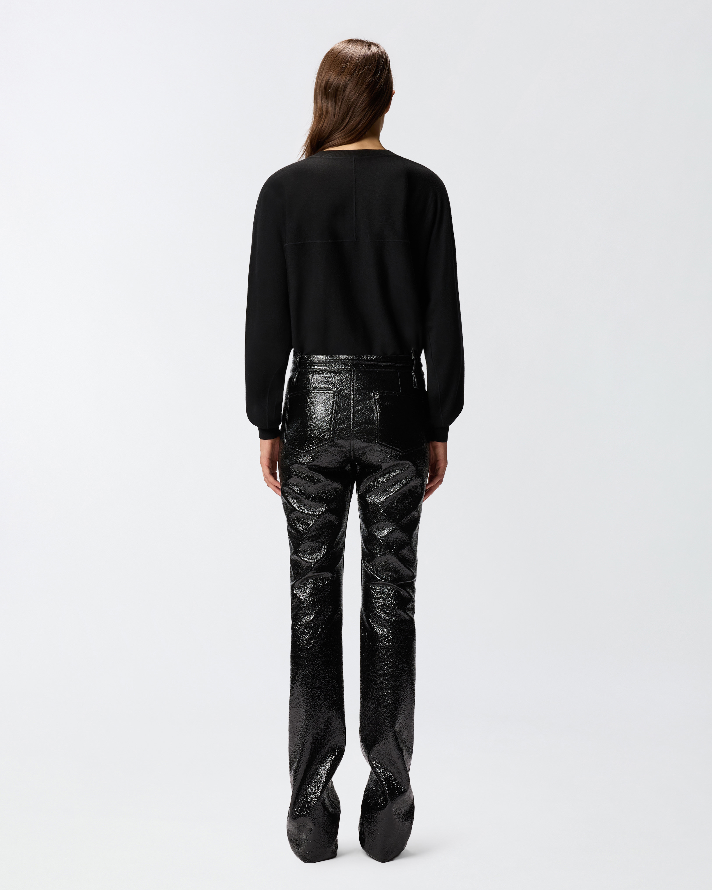 Pinko Sweater With Love Birds Logo In Black