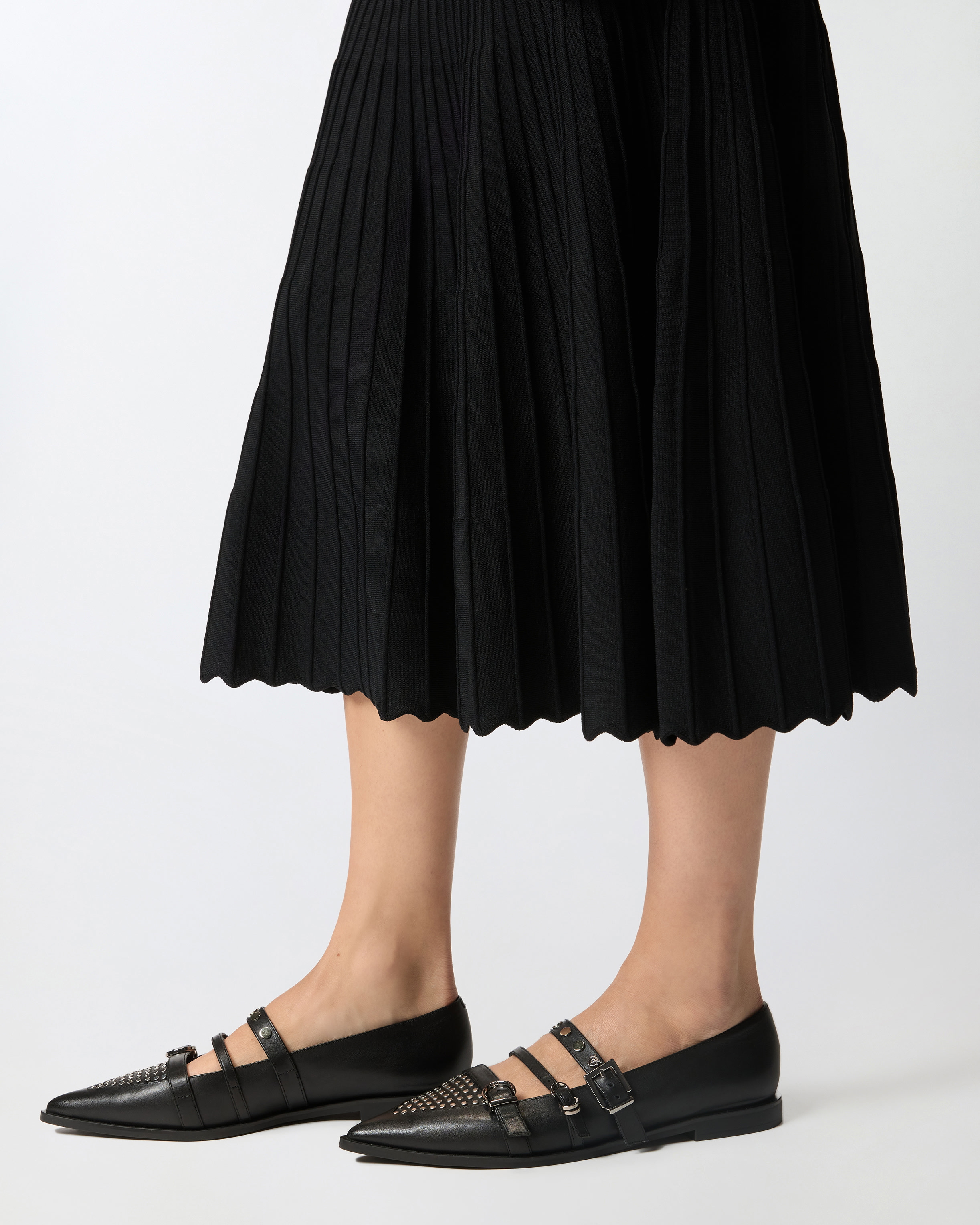 Gonna midi plissettata 3