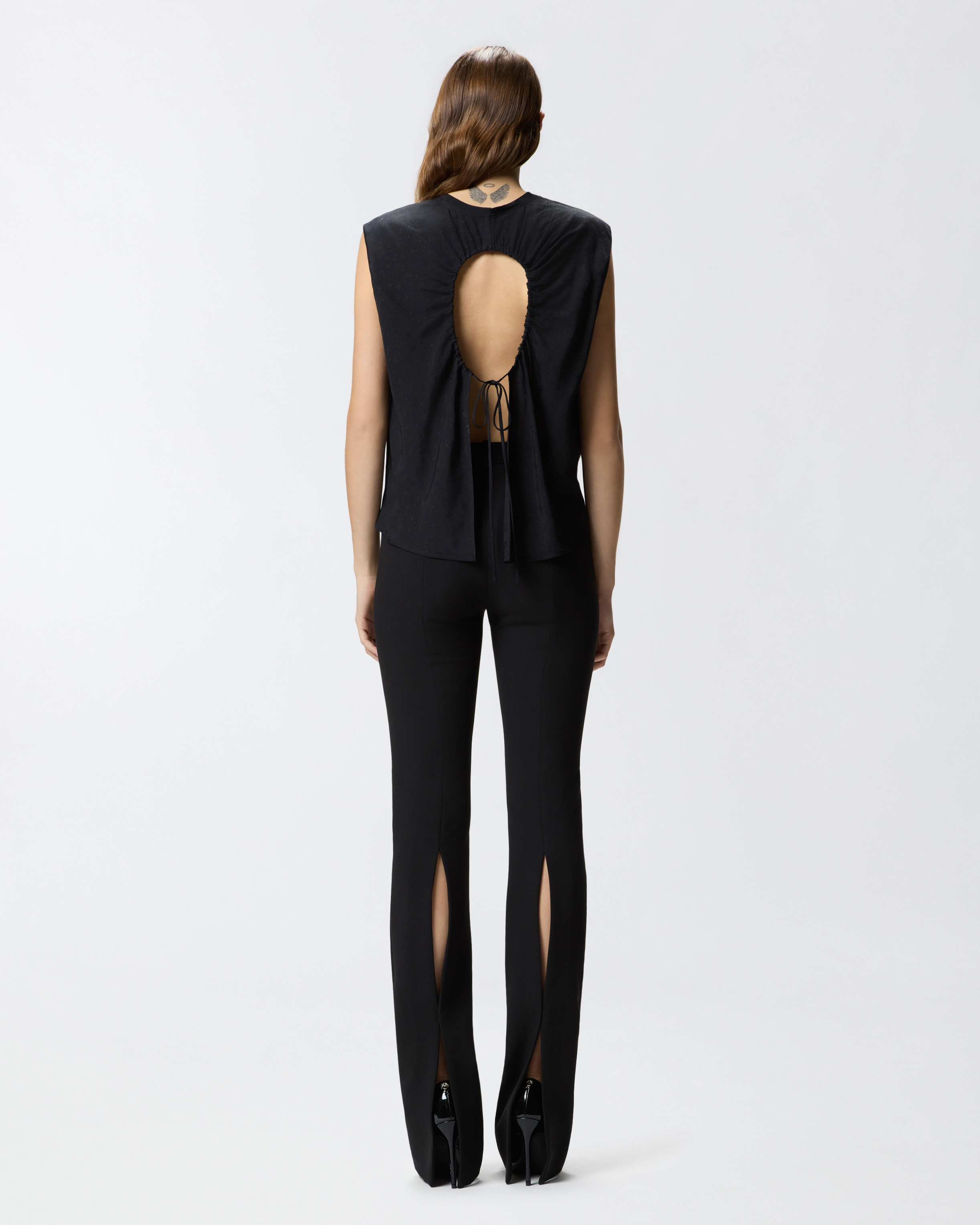 Top aus Jacquard-Viskose 2