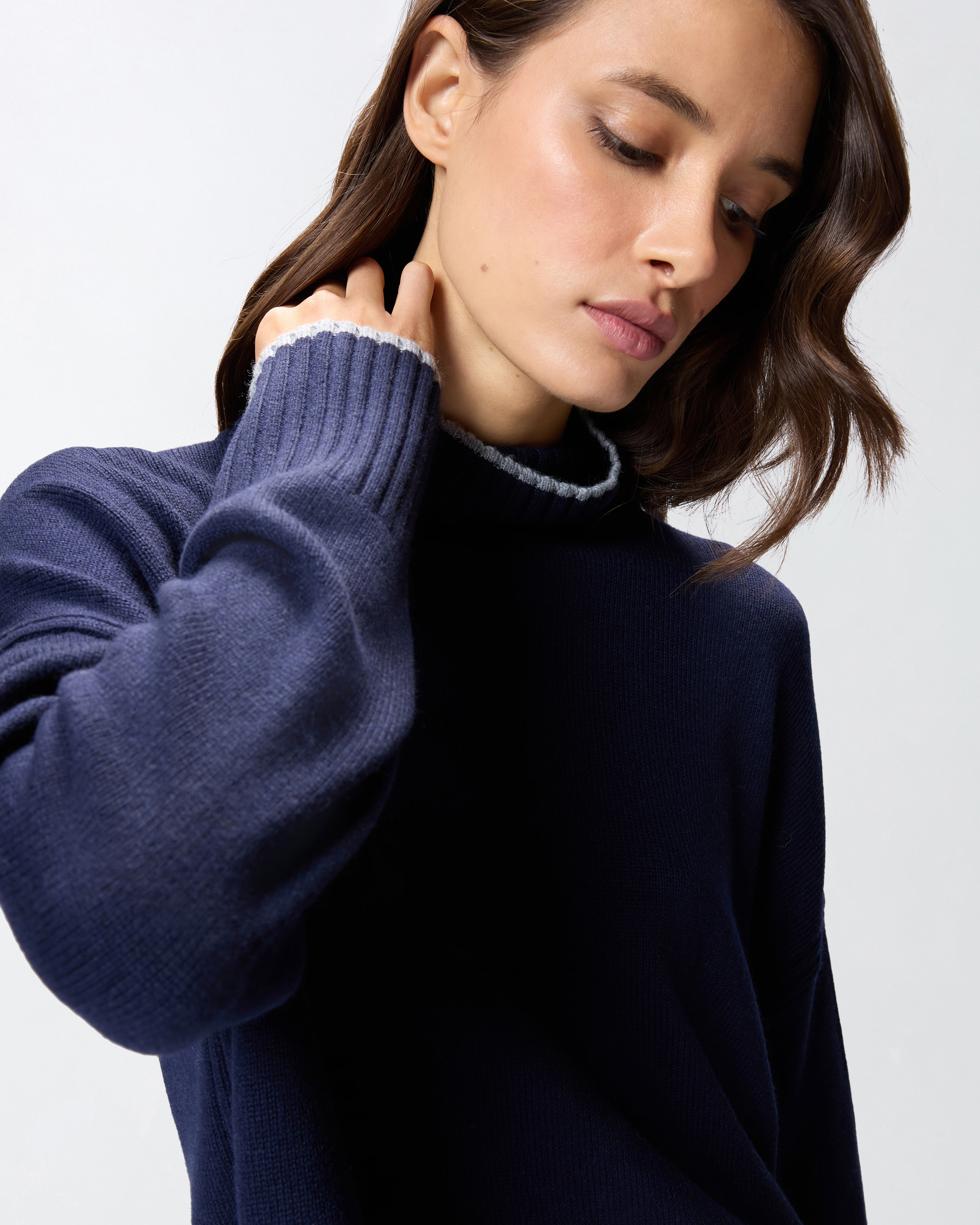 Knit polo-neck sweater 3