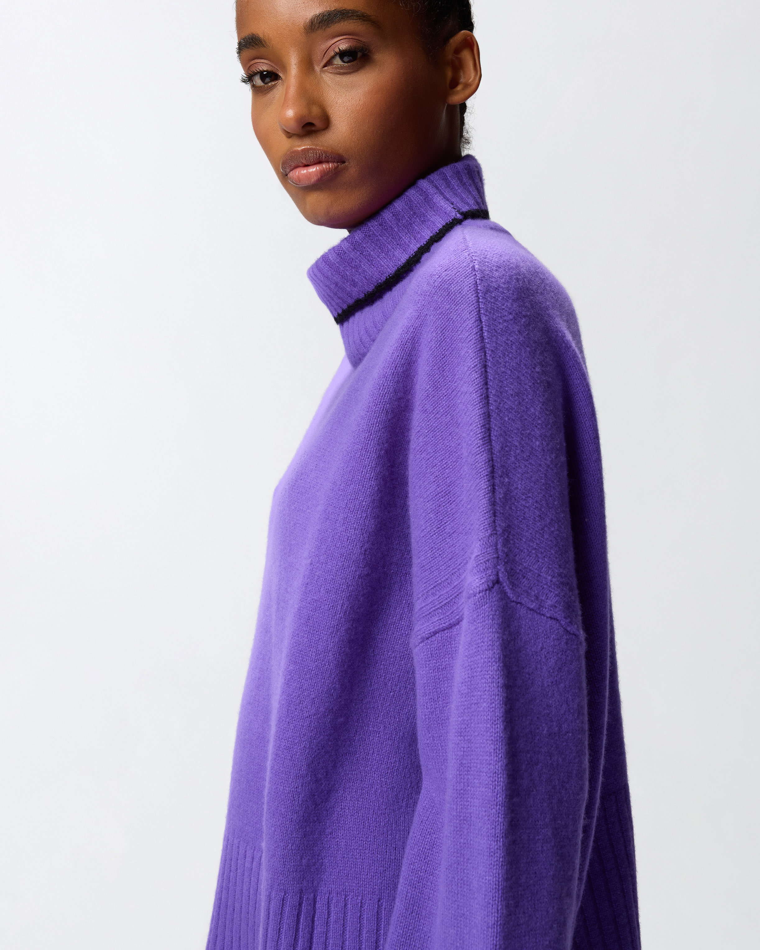 Knit polo-neck sweater 3