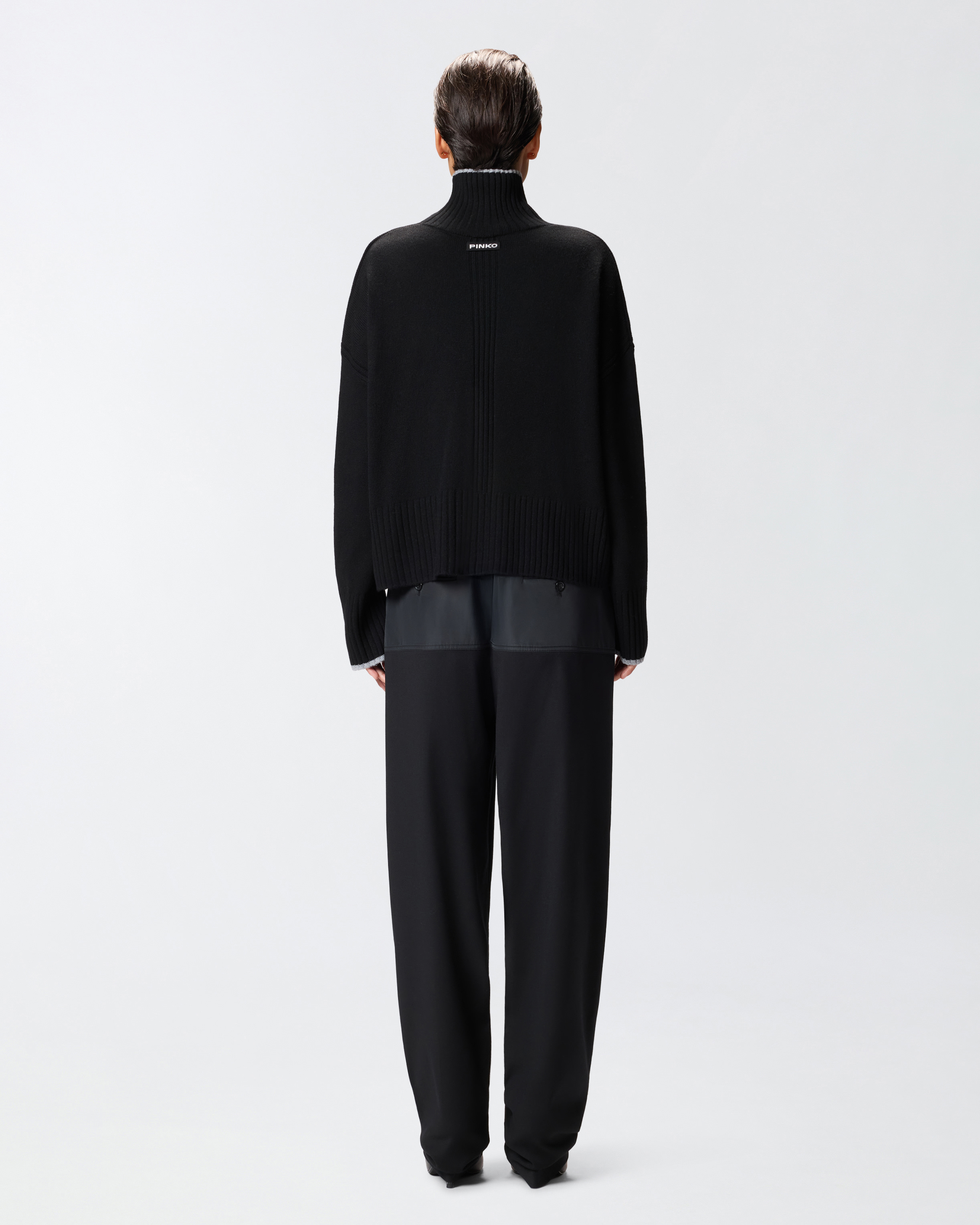 Knit polo-neck sweater 2