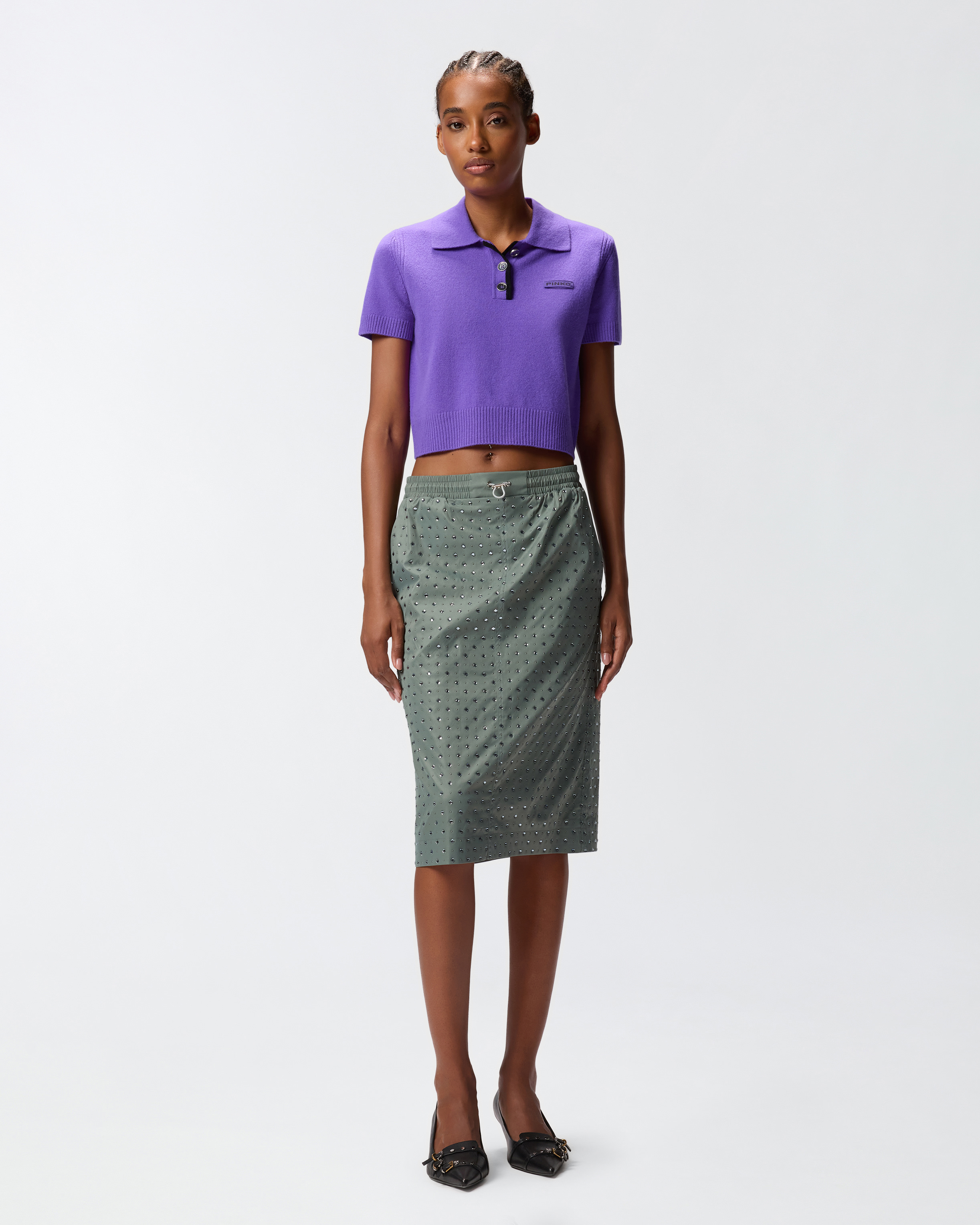 Polo-style sweater 1