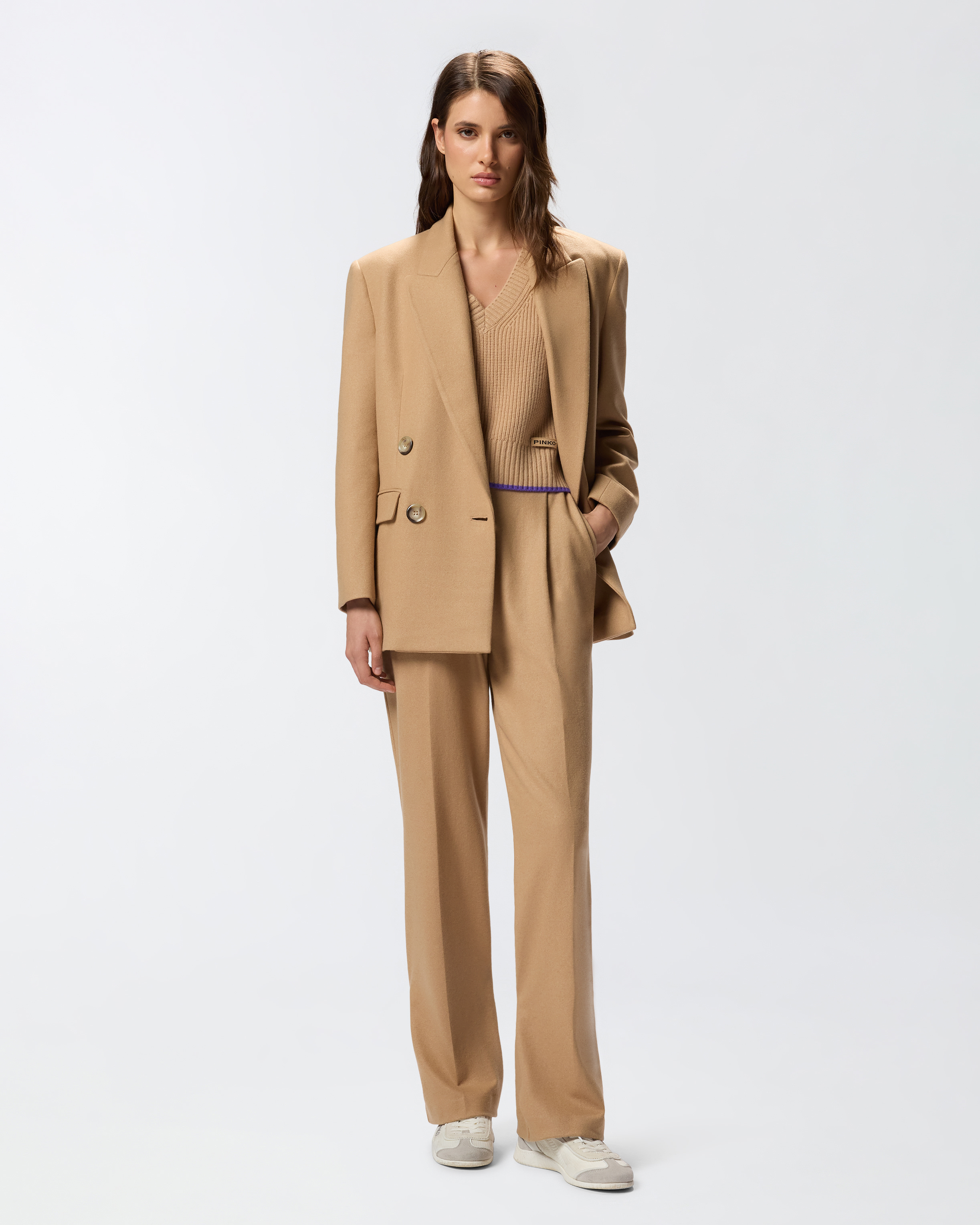 Gilet in maglia con scollo a V 1