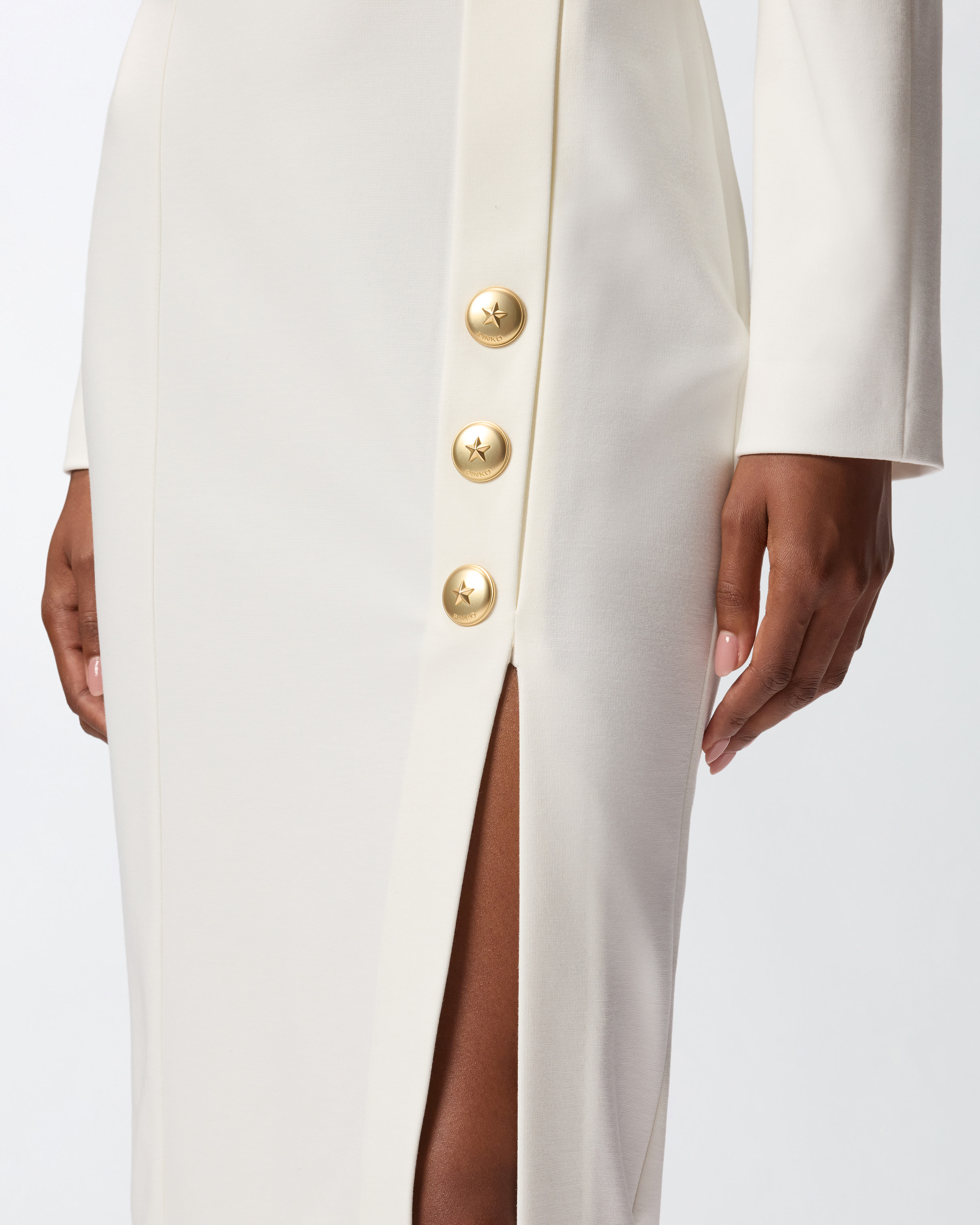 Gonna pencil in punto stoffa 3