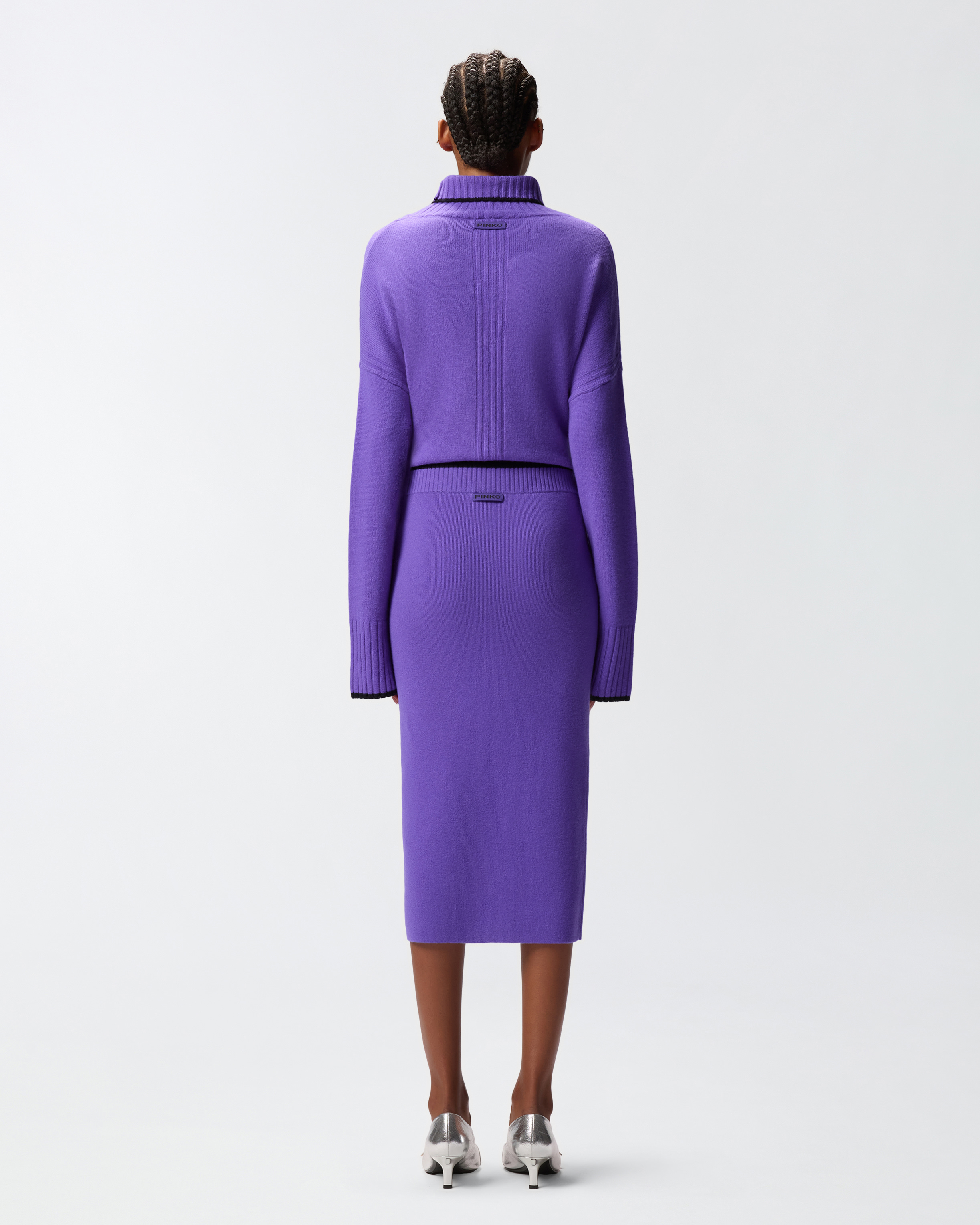 Jupe fourreau en maille 2