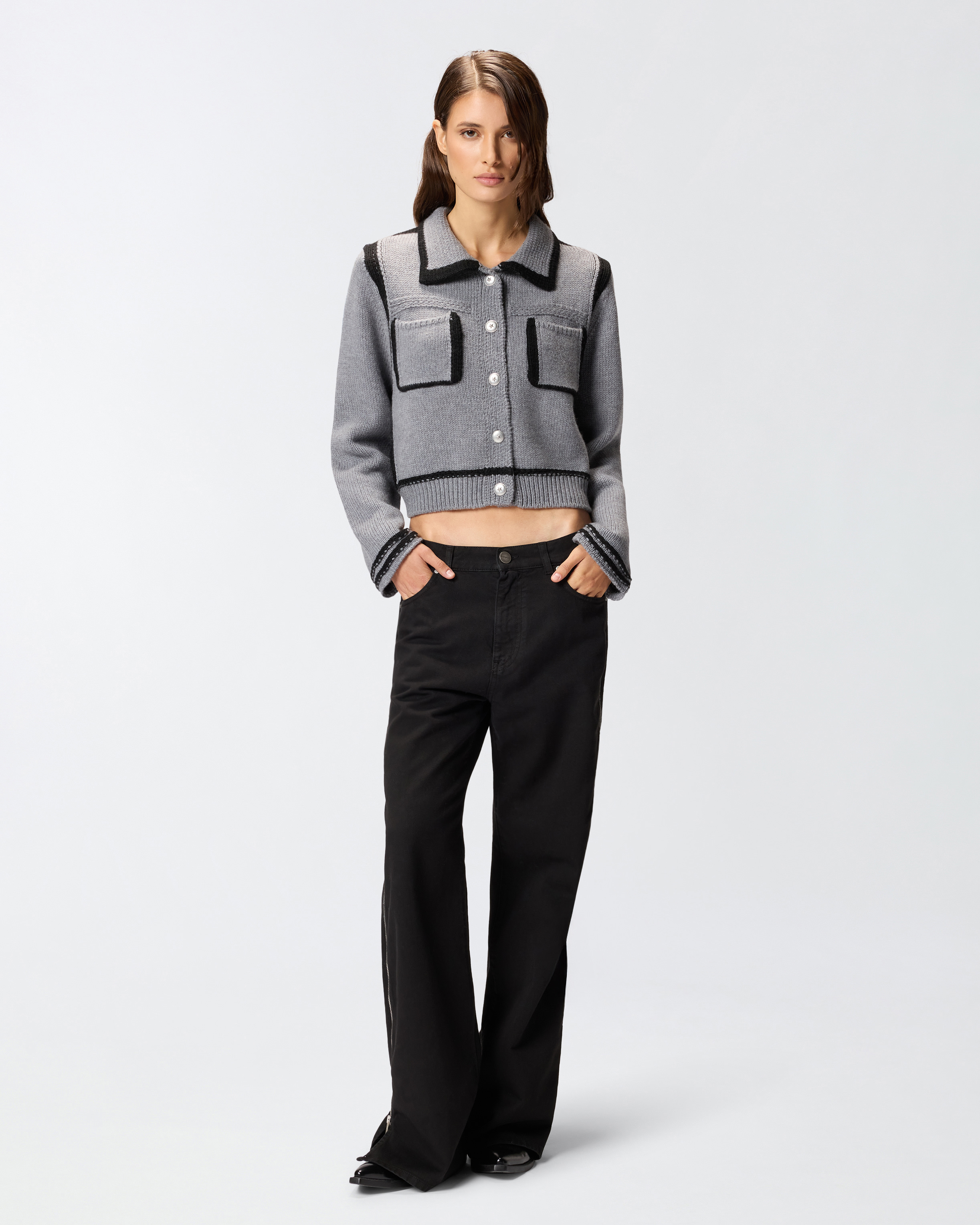 Cardigan stile preppy 1