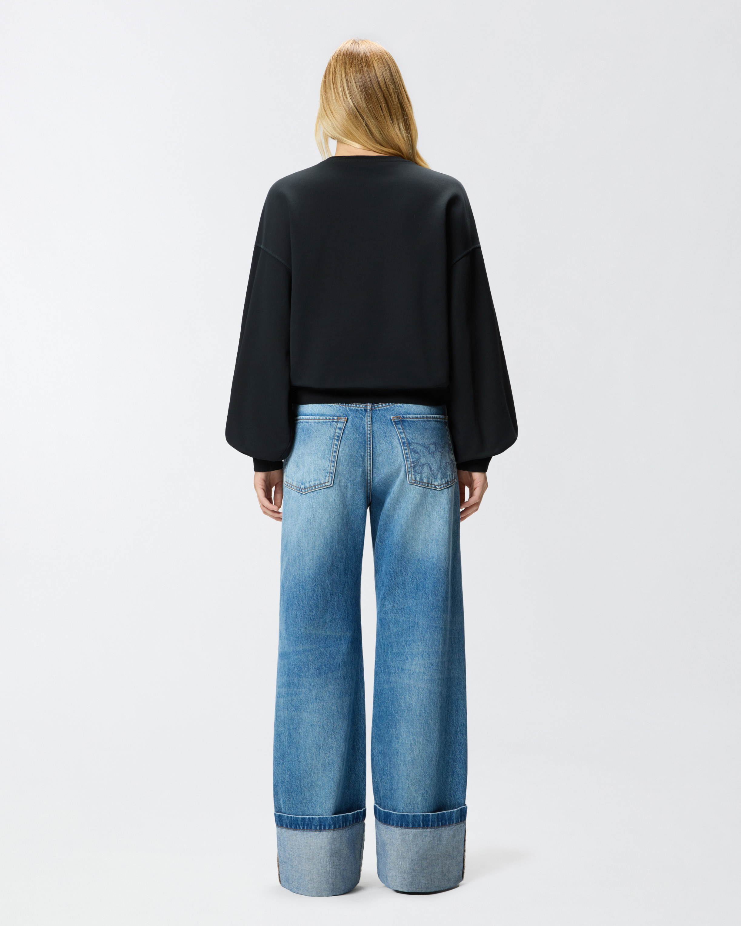 Sweat-shirt à broderie Love Birds 2