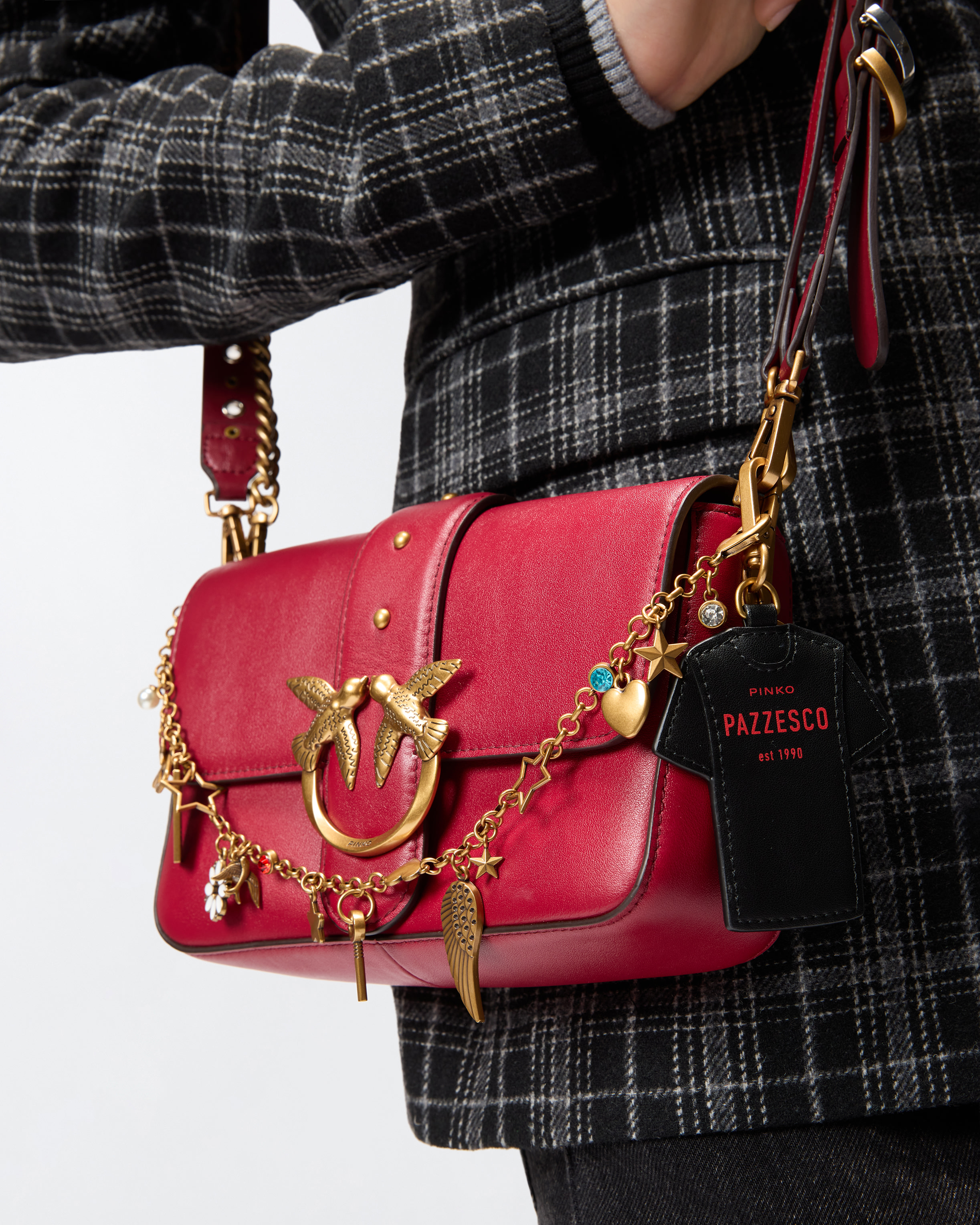 Abalorio de cadena con colgantes - Multicolor - large