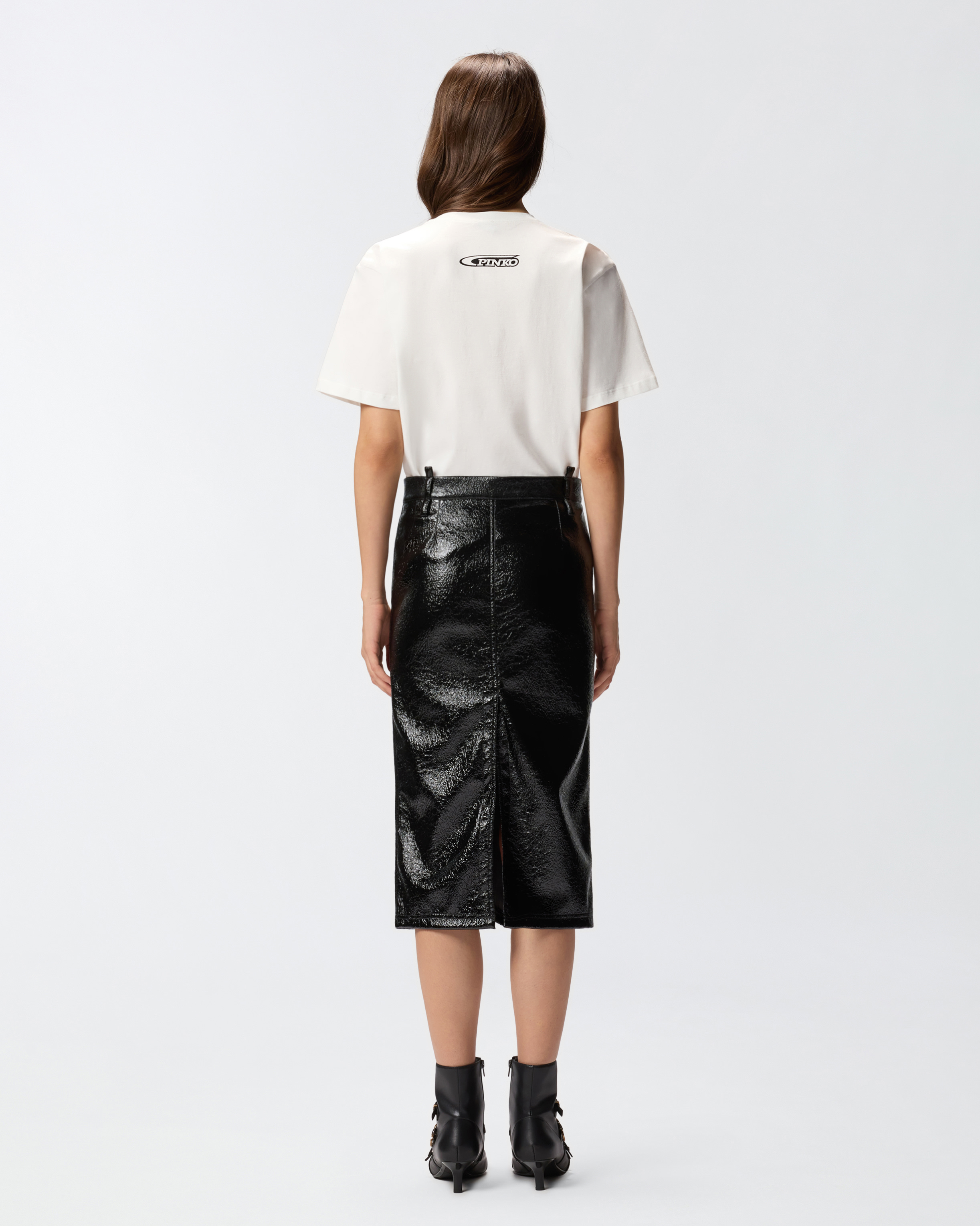 T-shirt with print PINKO → Shop Online