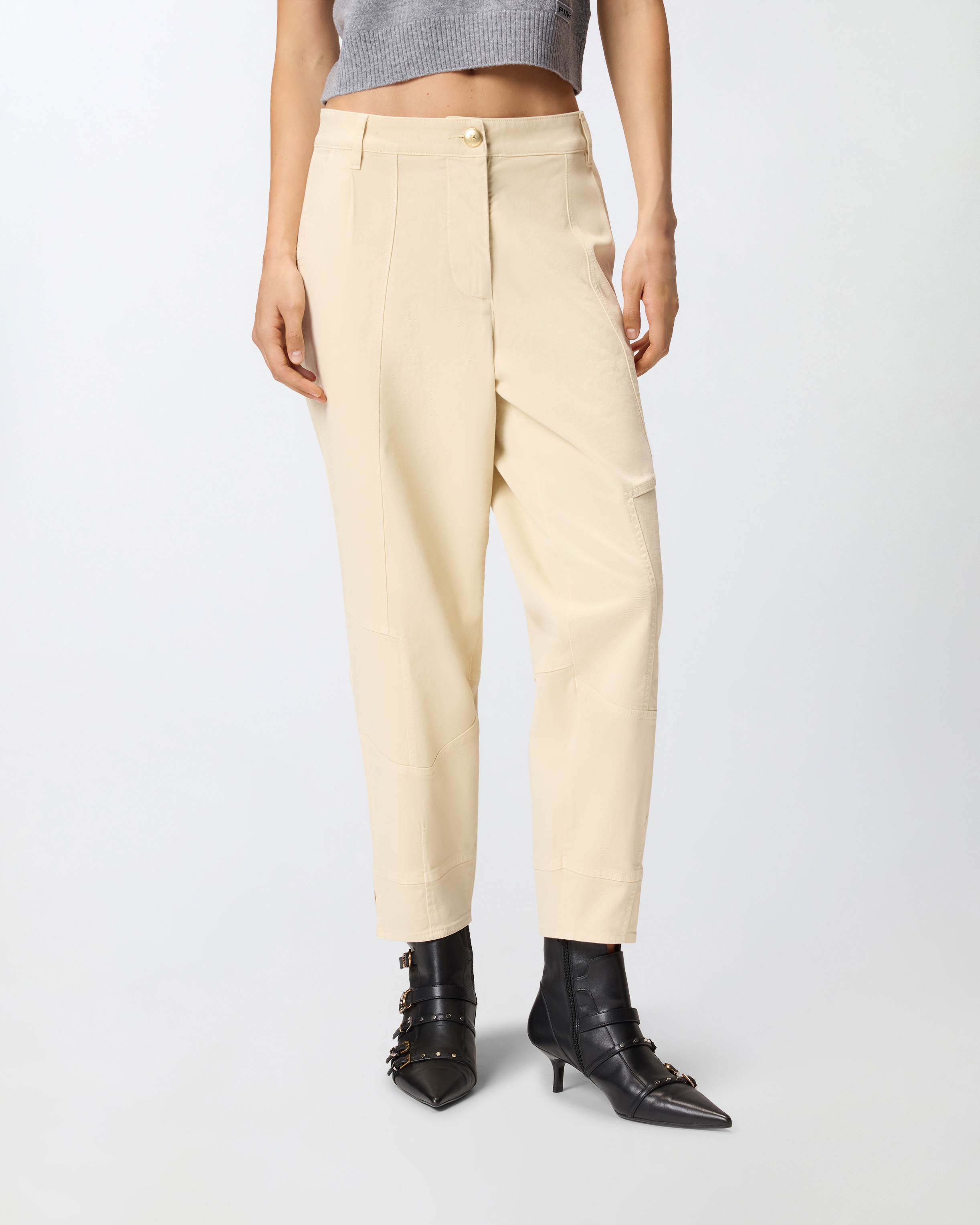 Pantalon ballon en coton doux 1