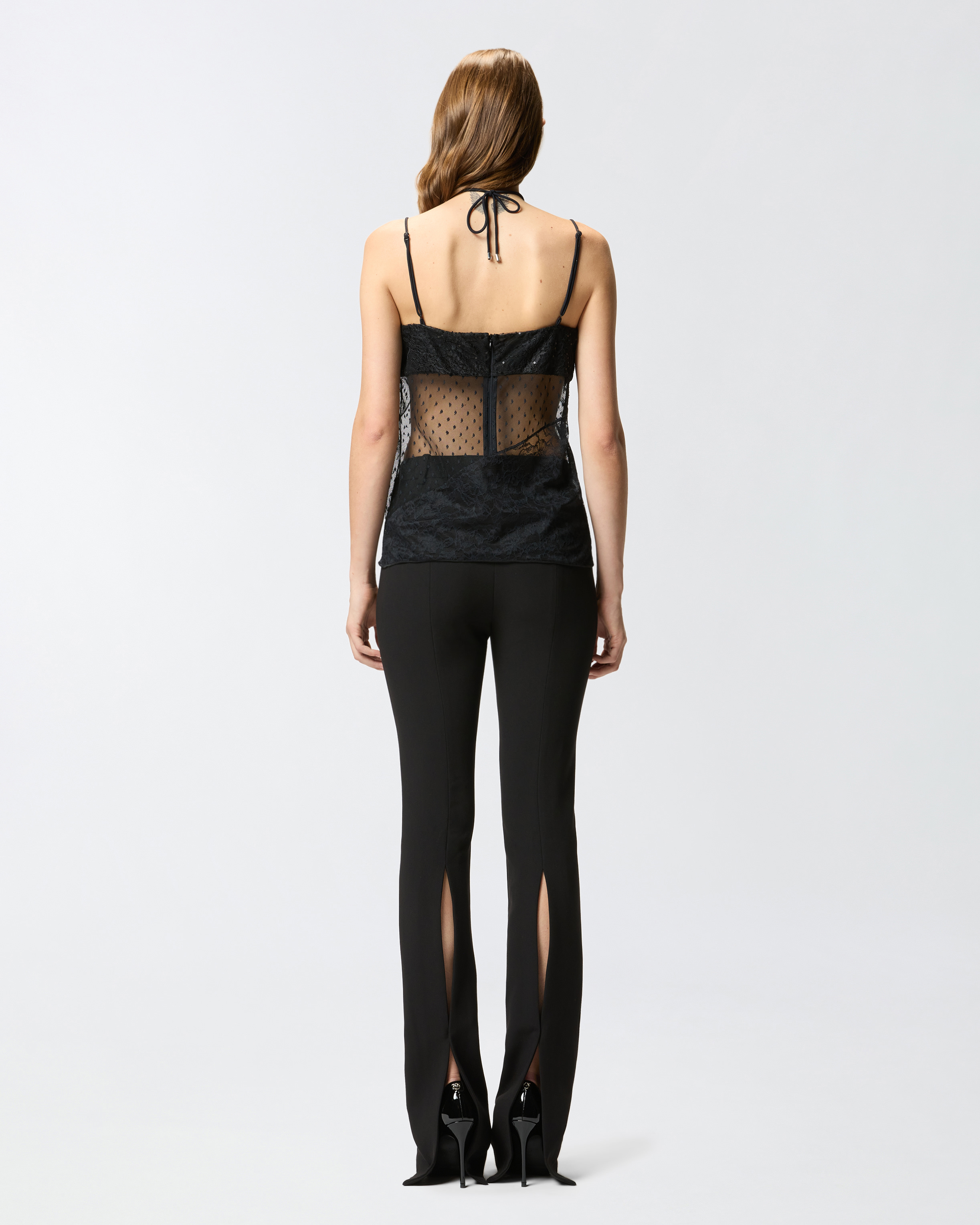 Топ из кружева в технике пэчворк 2