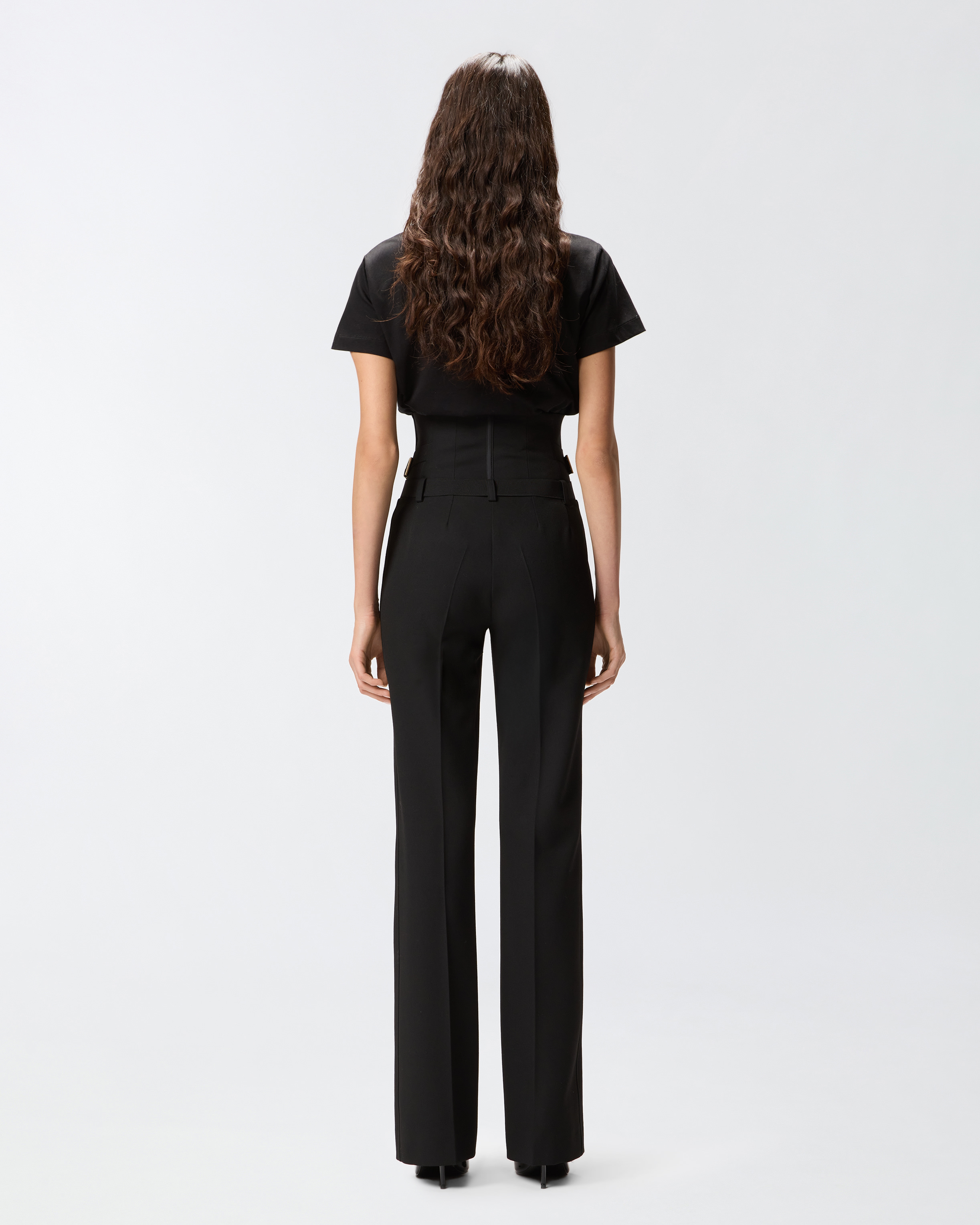 Pantalones bustier con correas 2