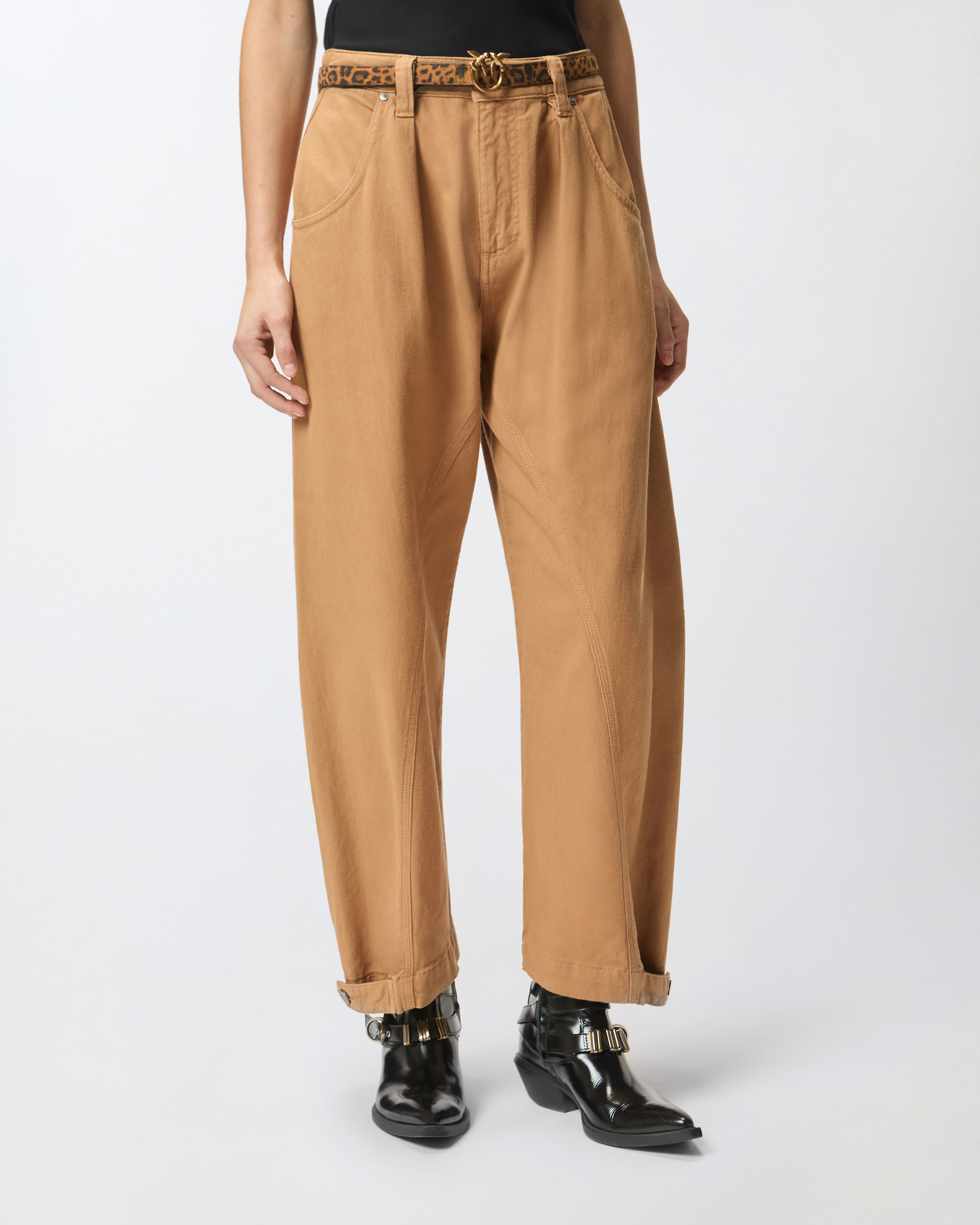 Pantaloni balloon effetto old 1