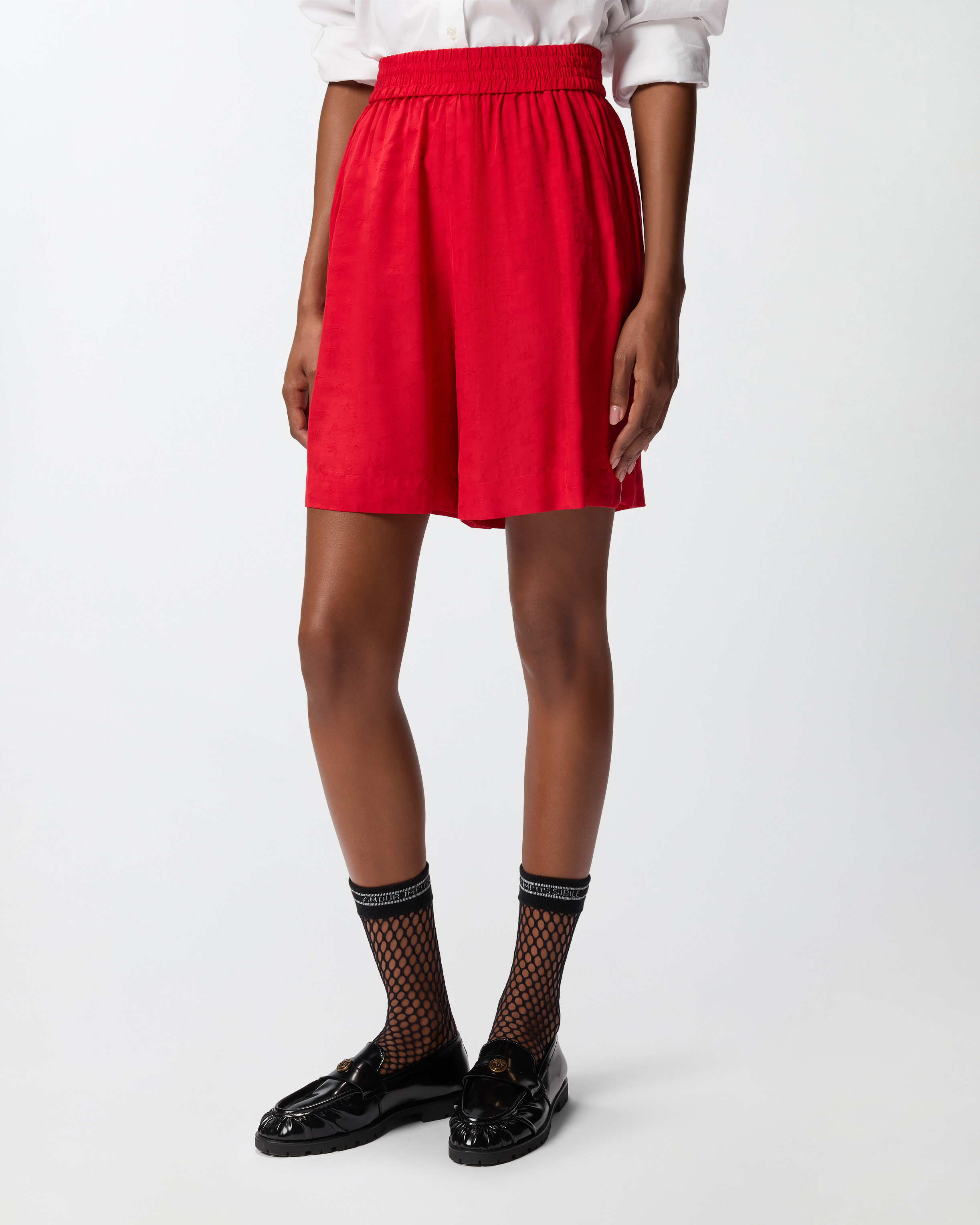 提花粘胶短裤 1