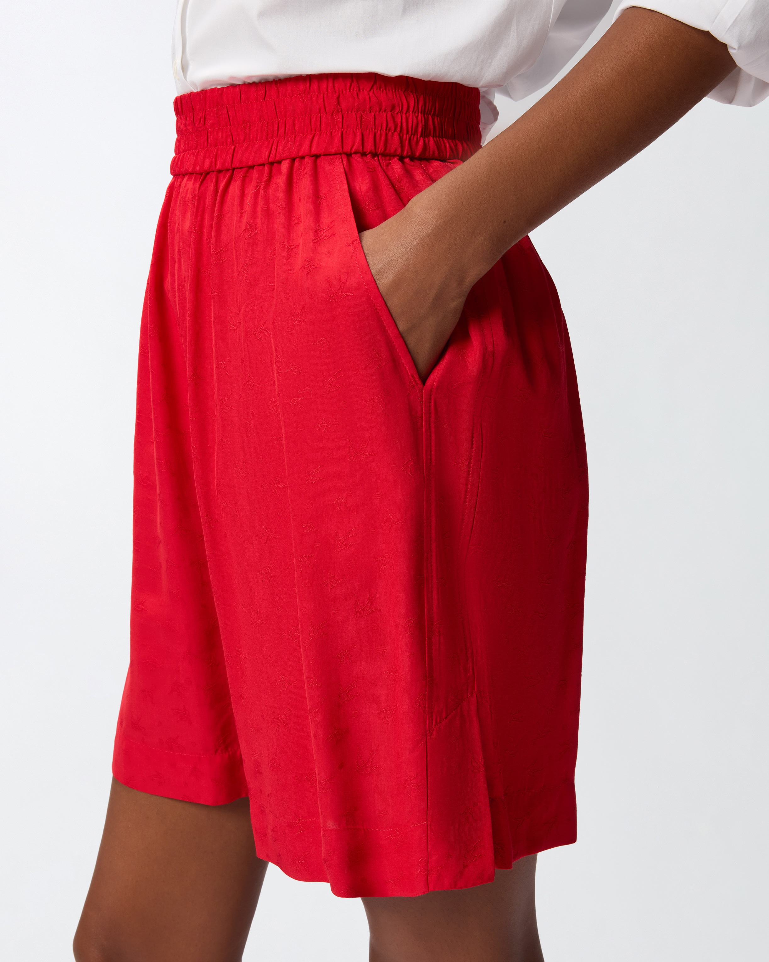 提花粘胶短裤 3