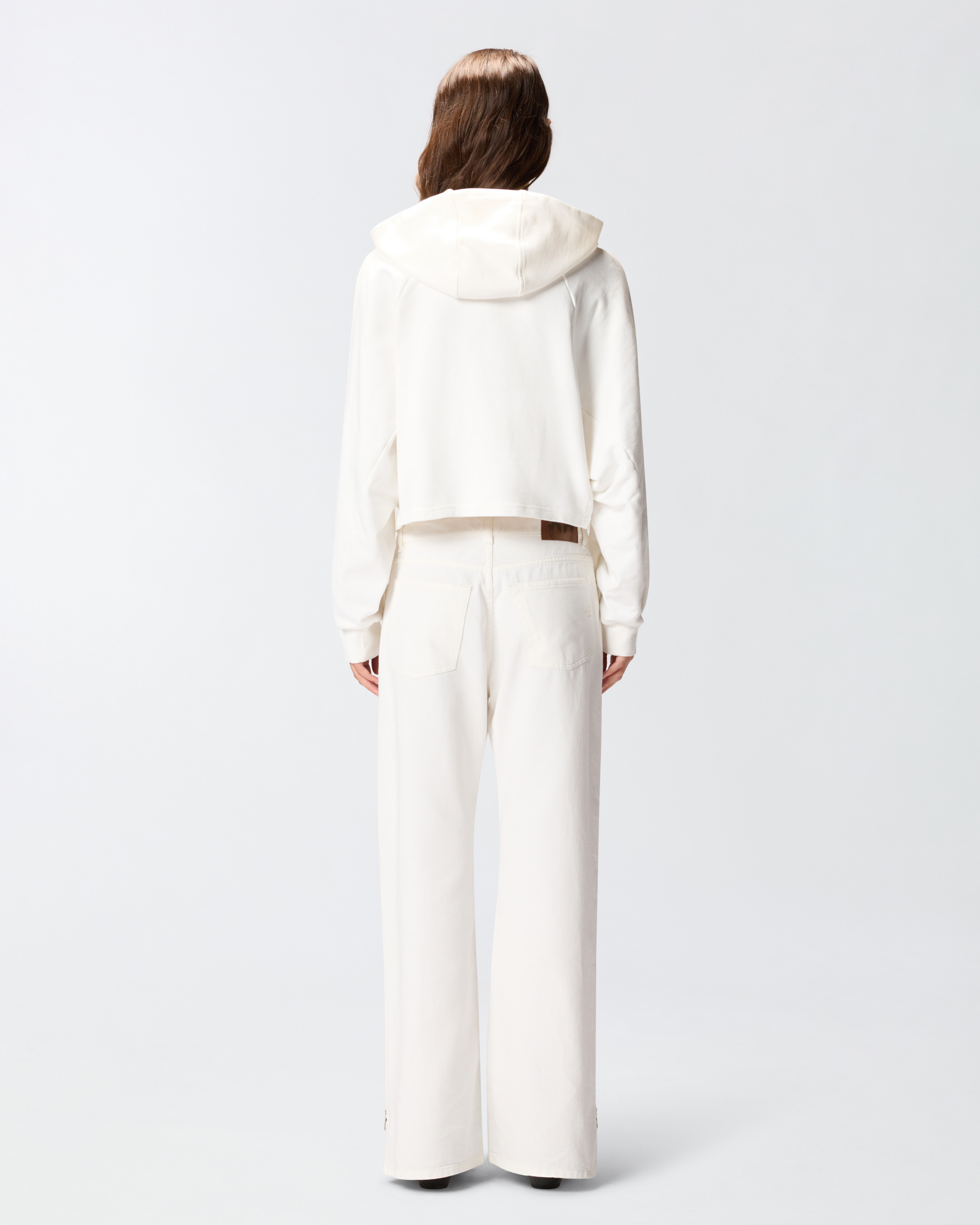 Sweat-shirt cropped à broderie 2