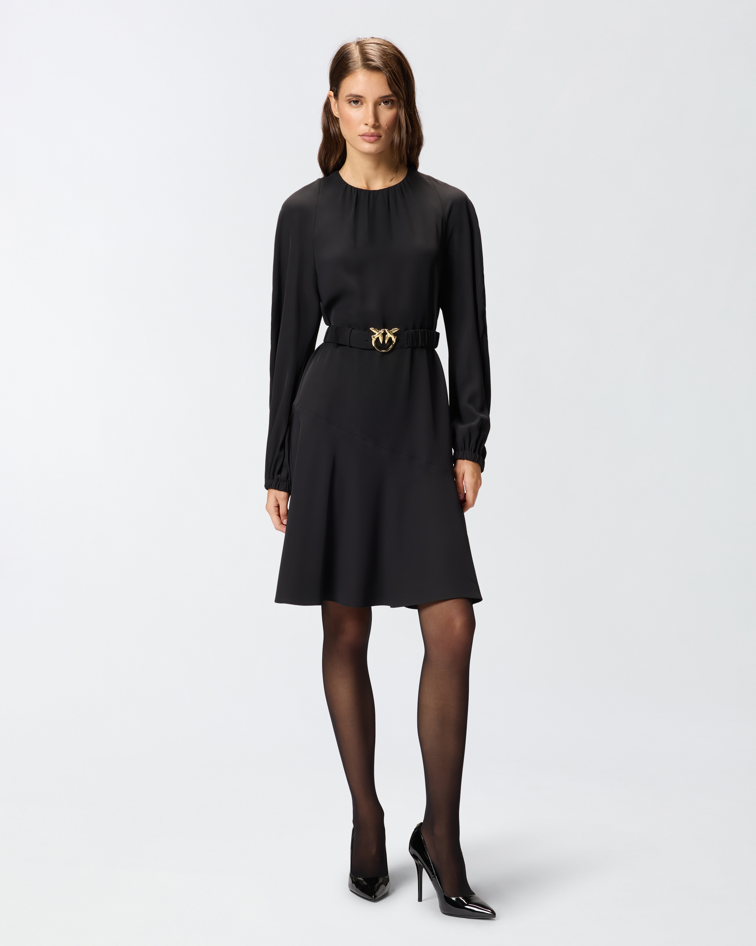 Dress with Love Birds belt 0