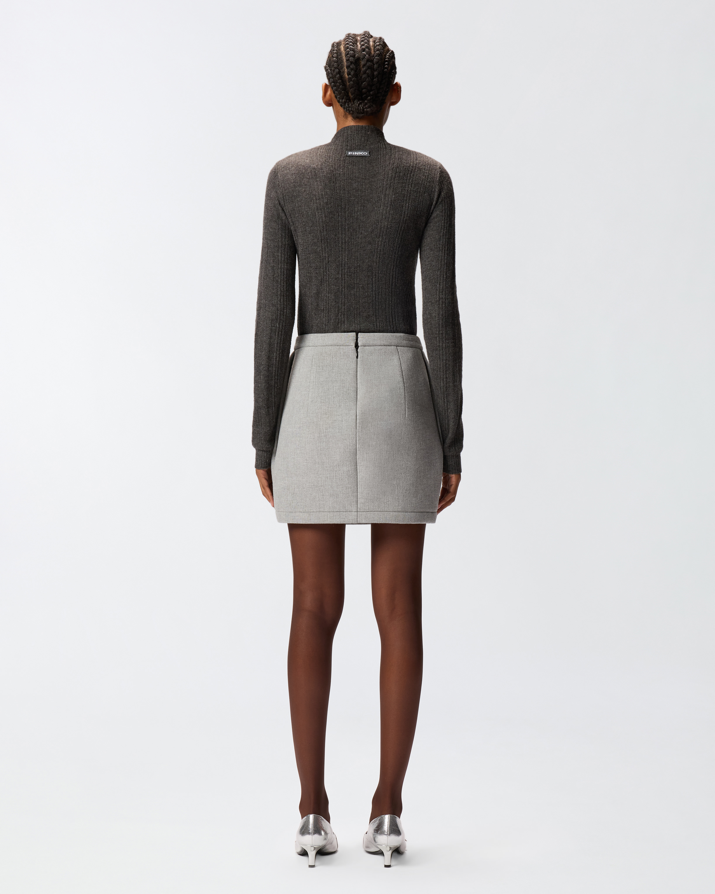 Pull ajusté à col montant 2