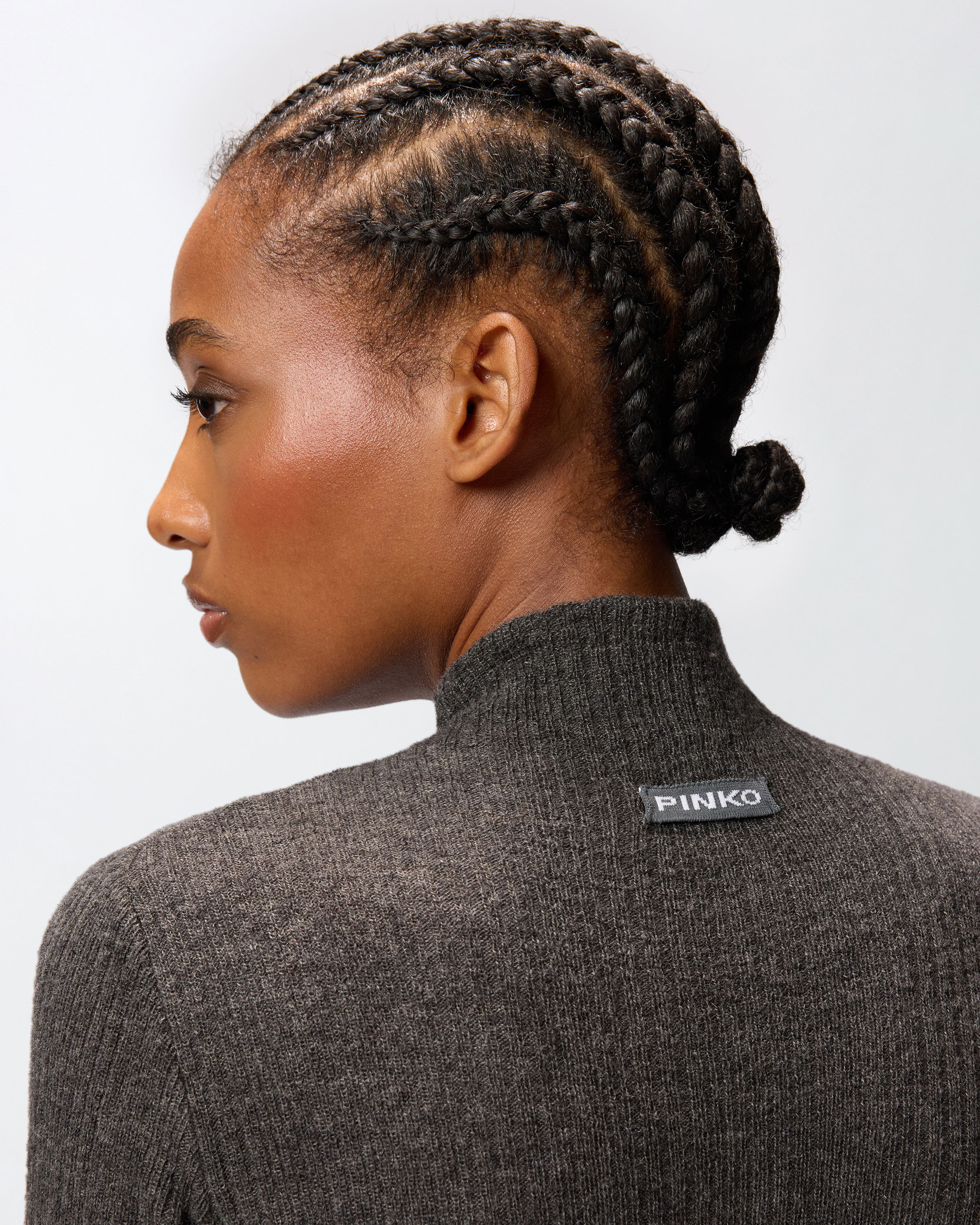 Pull ajusté à col montant 3