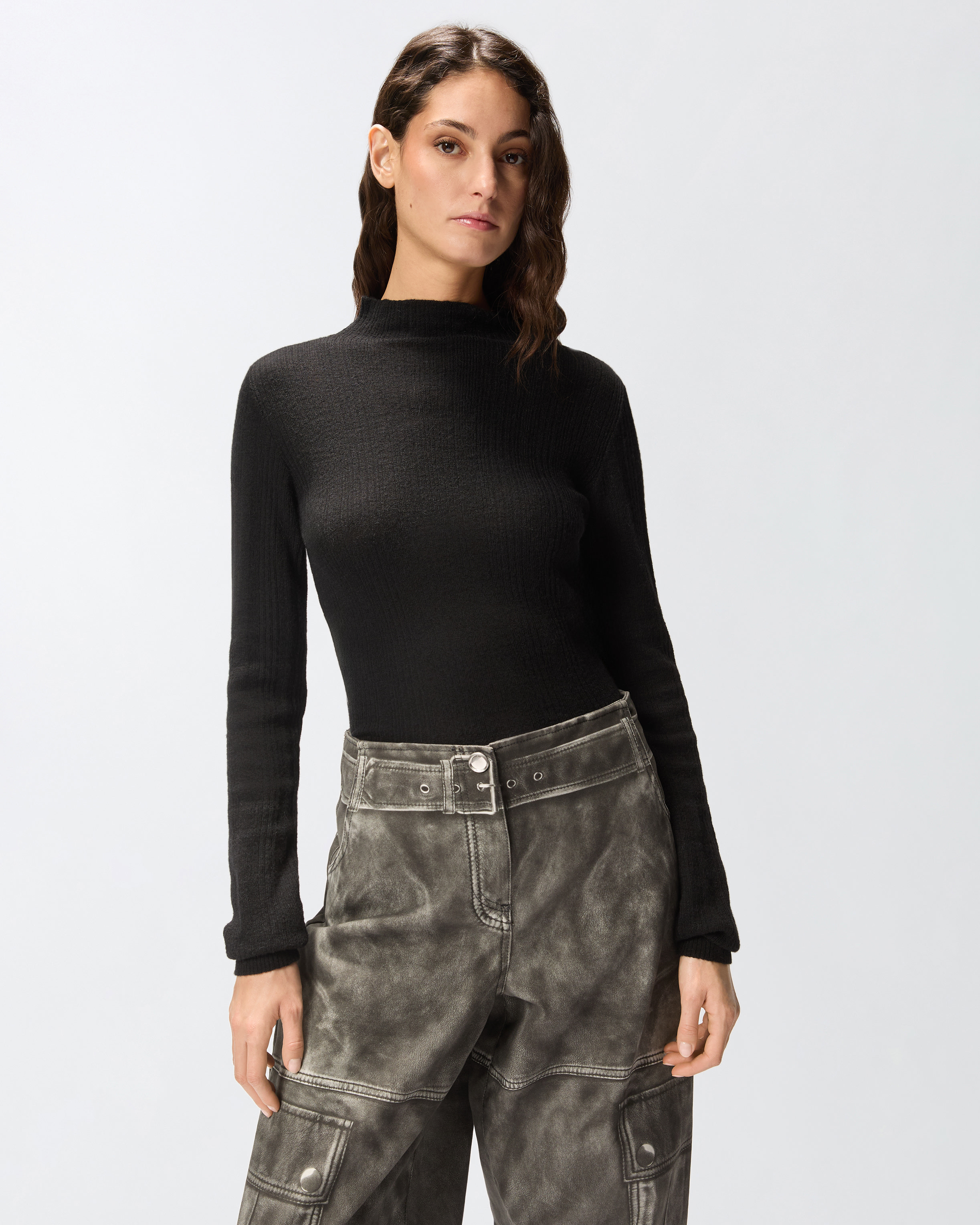 Облегающая водолазка 0