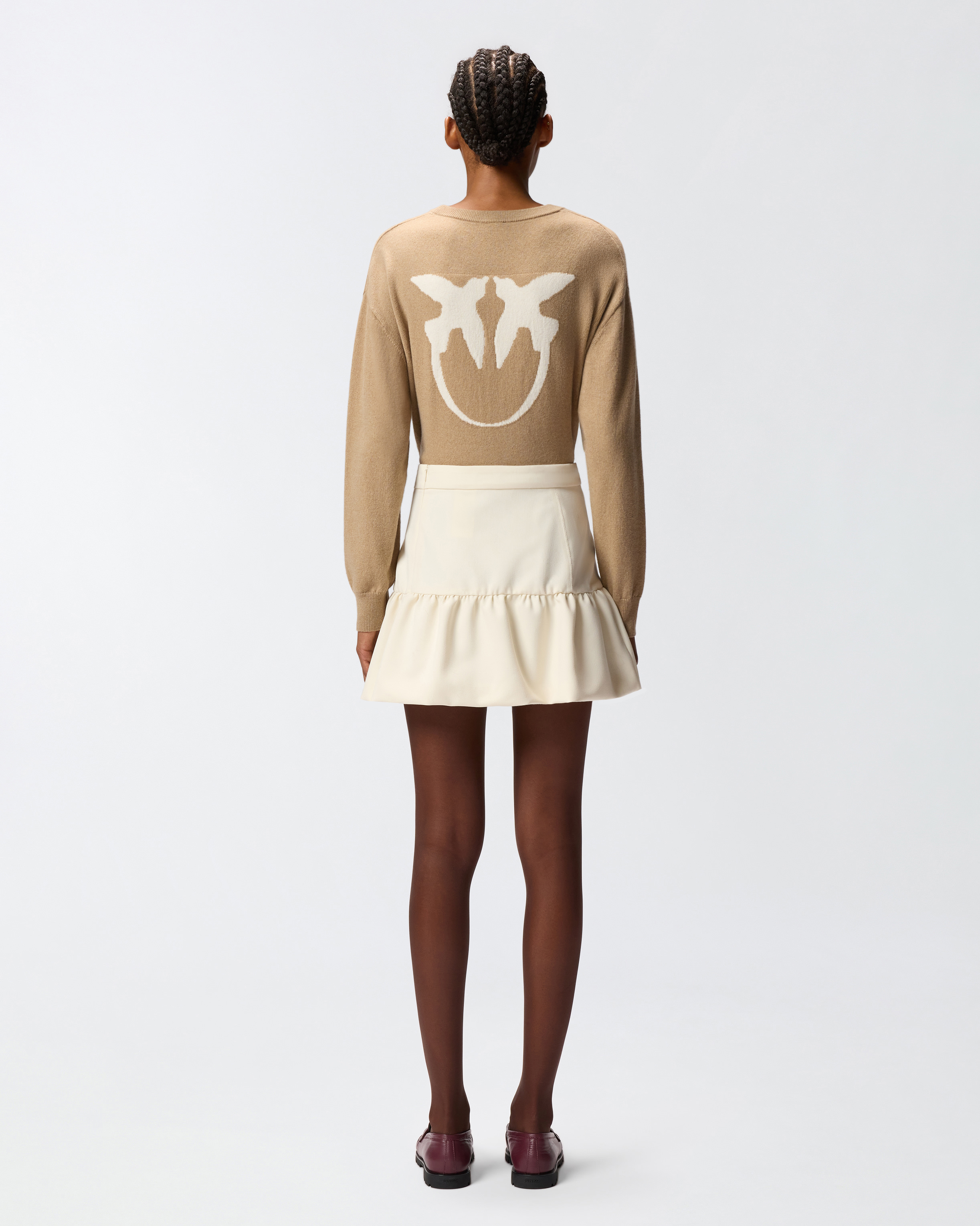 Minigonna con balza 2