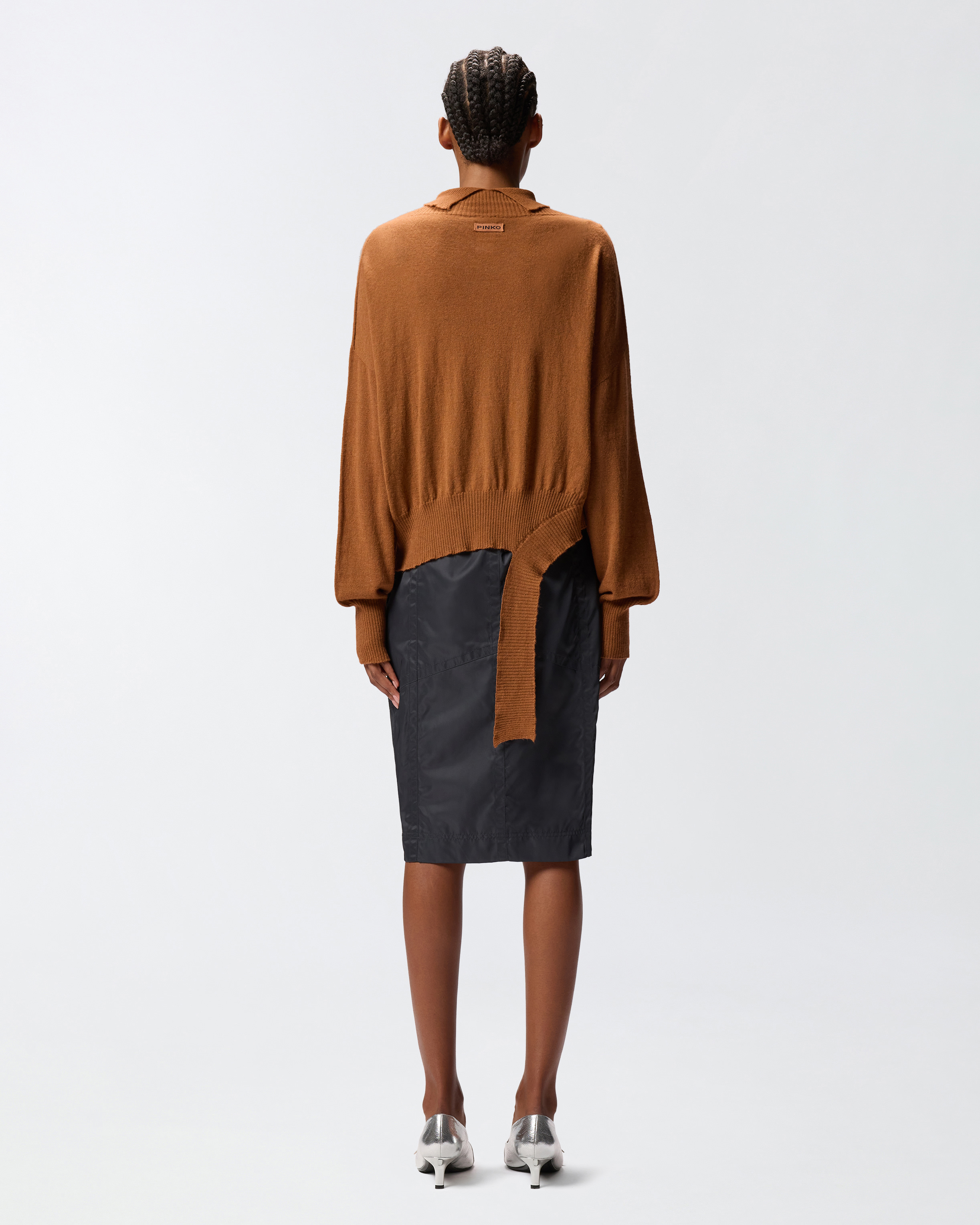 Pull à col roulé en maille 2