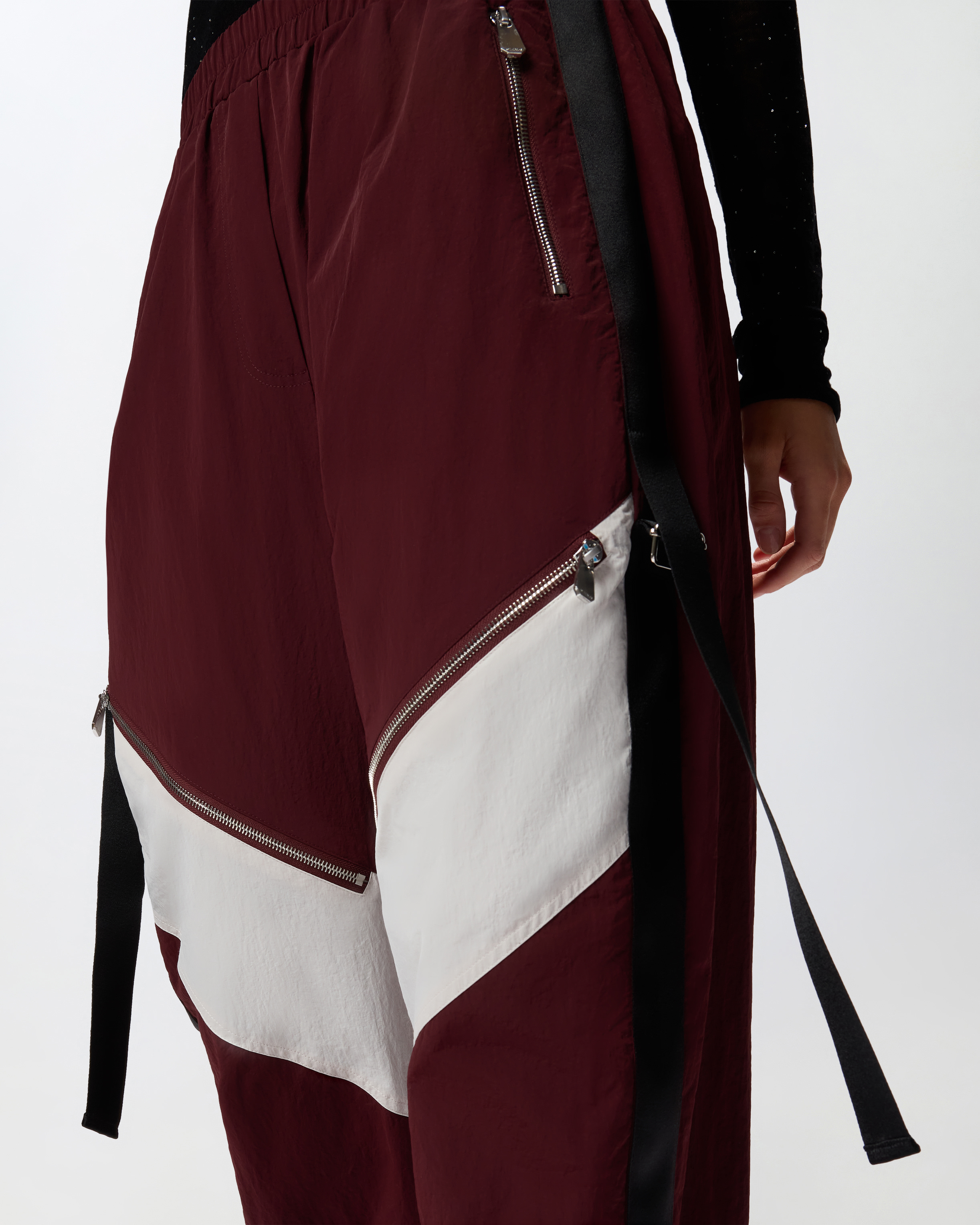 Pantalon de jogging oversize avec fermetures zippées 3