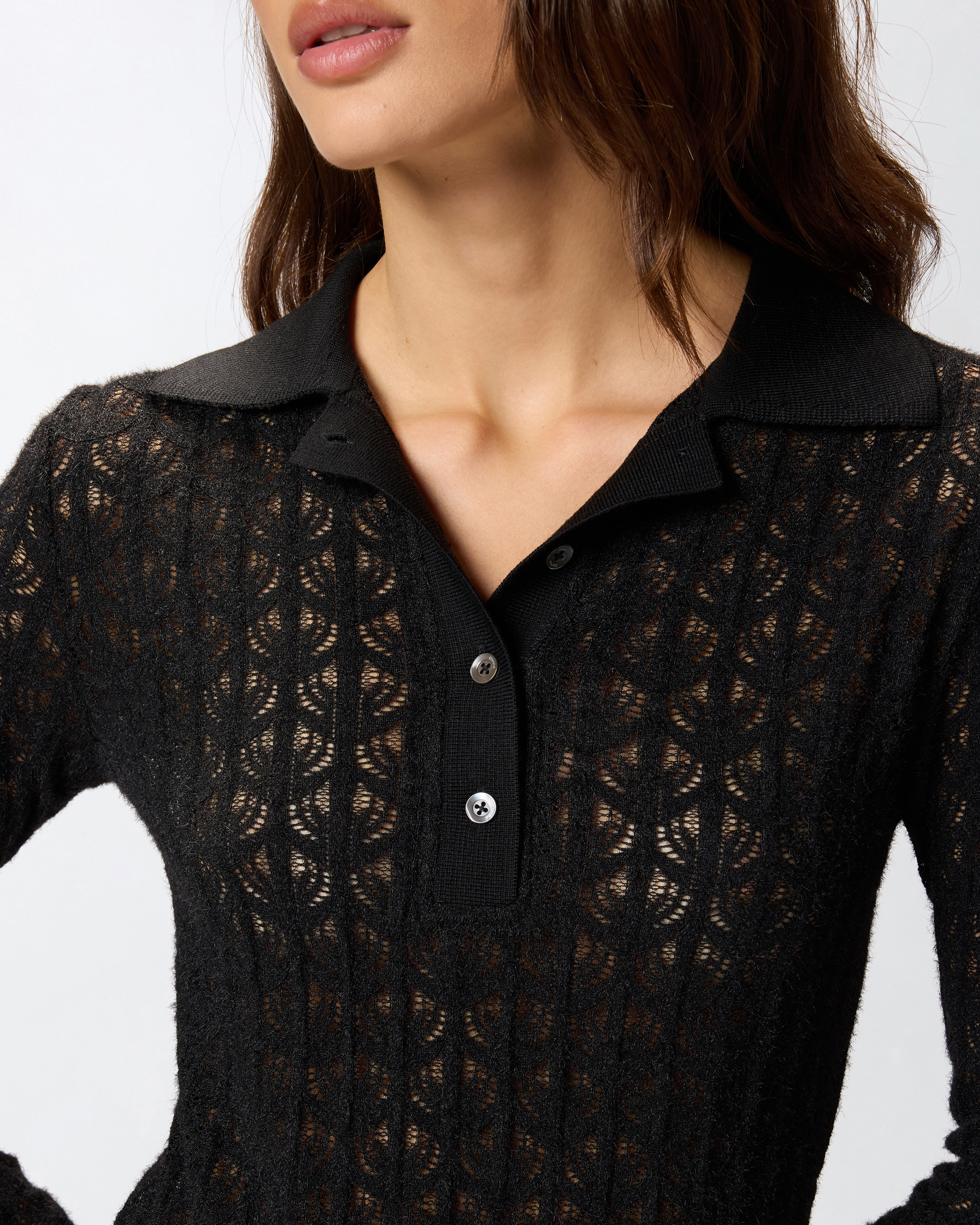 Body-Pullover aus Spitze 3