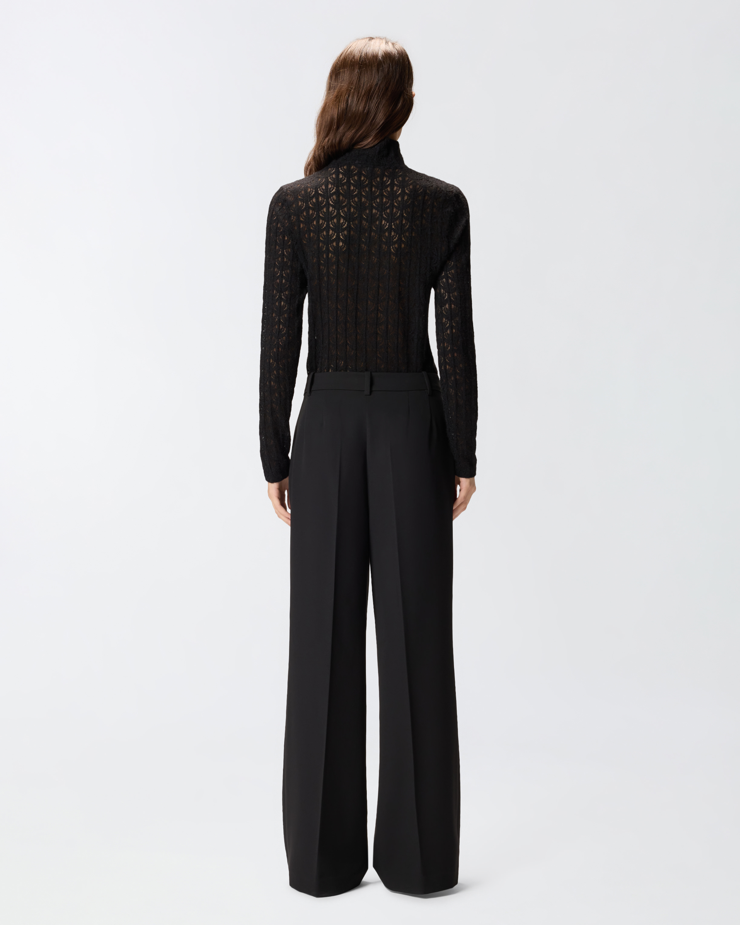 Водолазка из прозрачного кружева 2