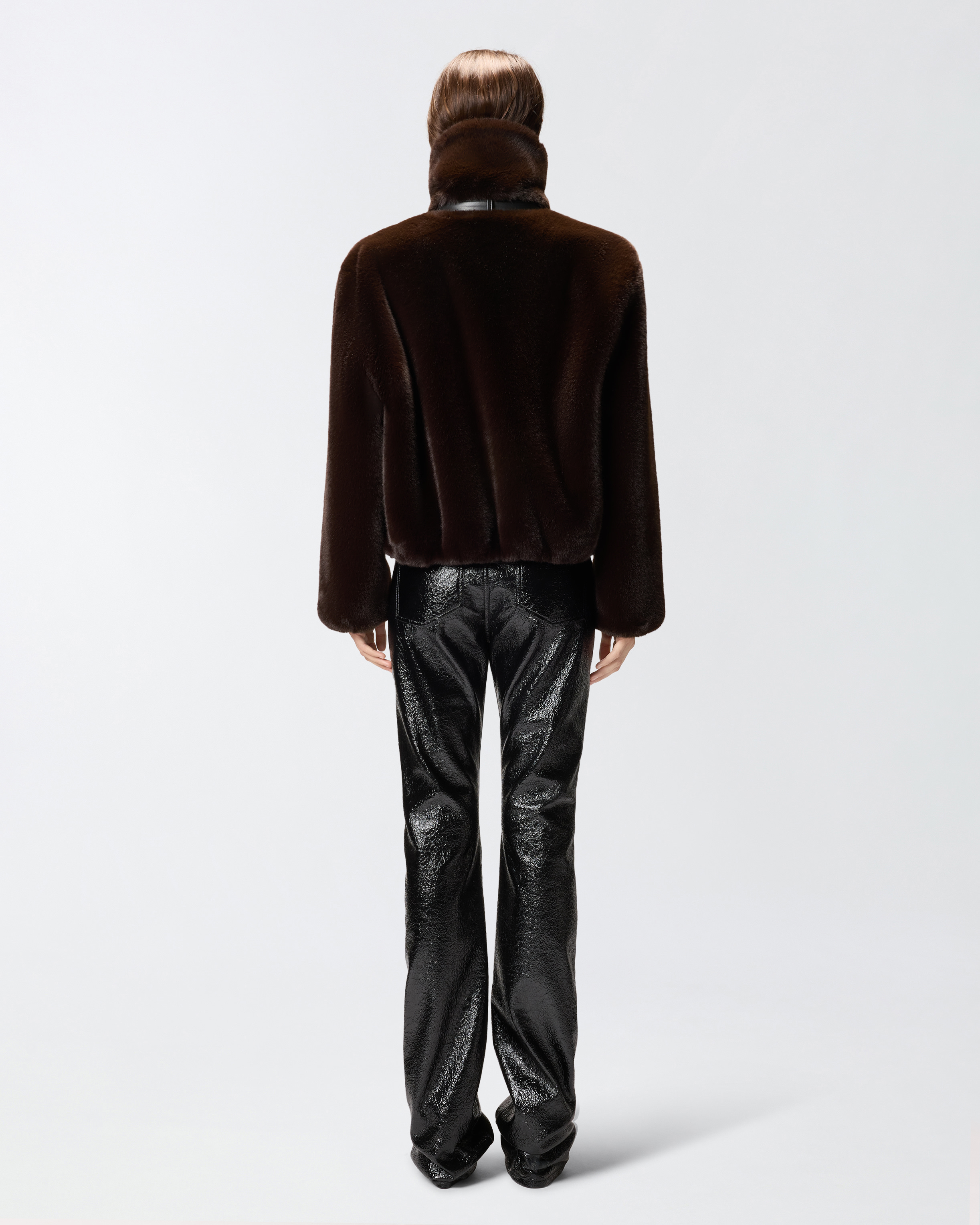 Blouson en fourrure synthétique 2