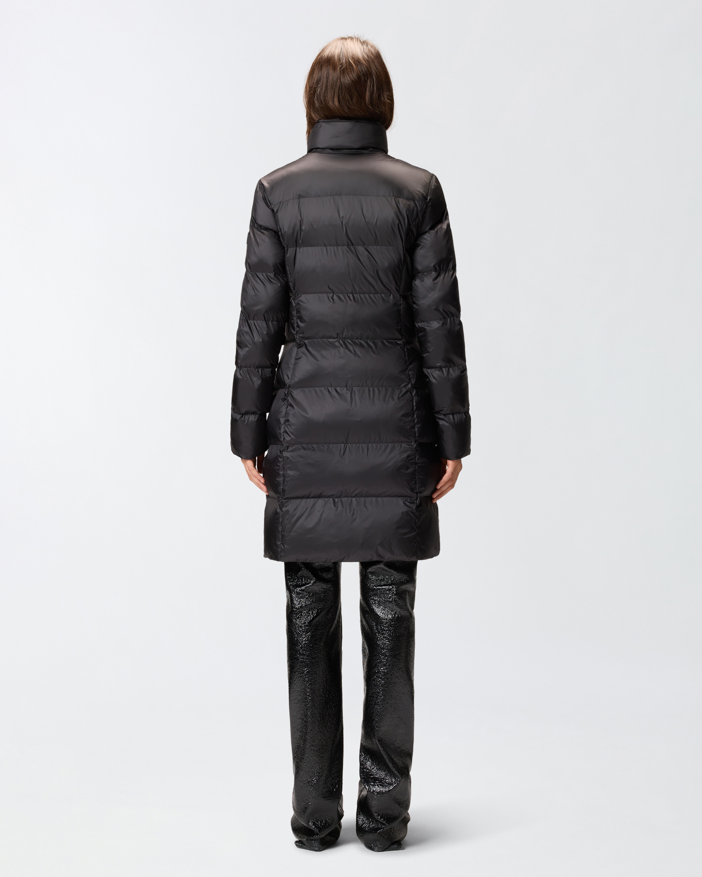 Piumino lungo semilucido 2