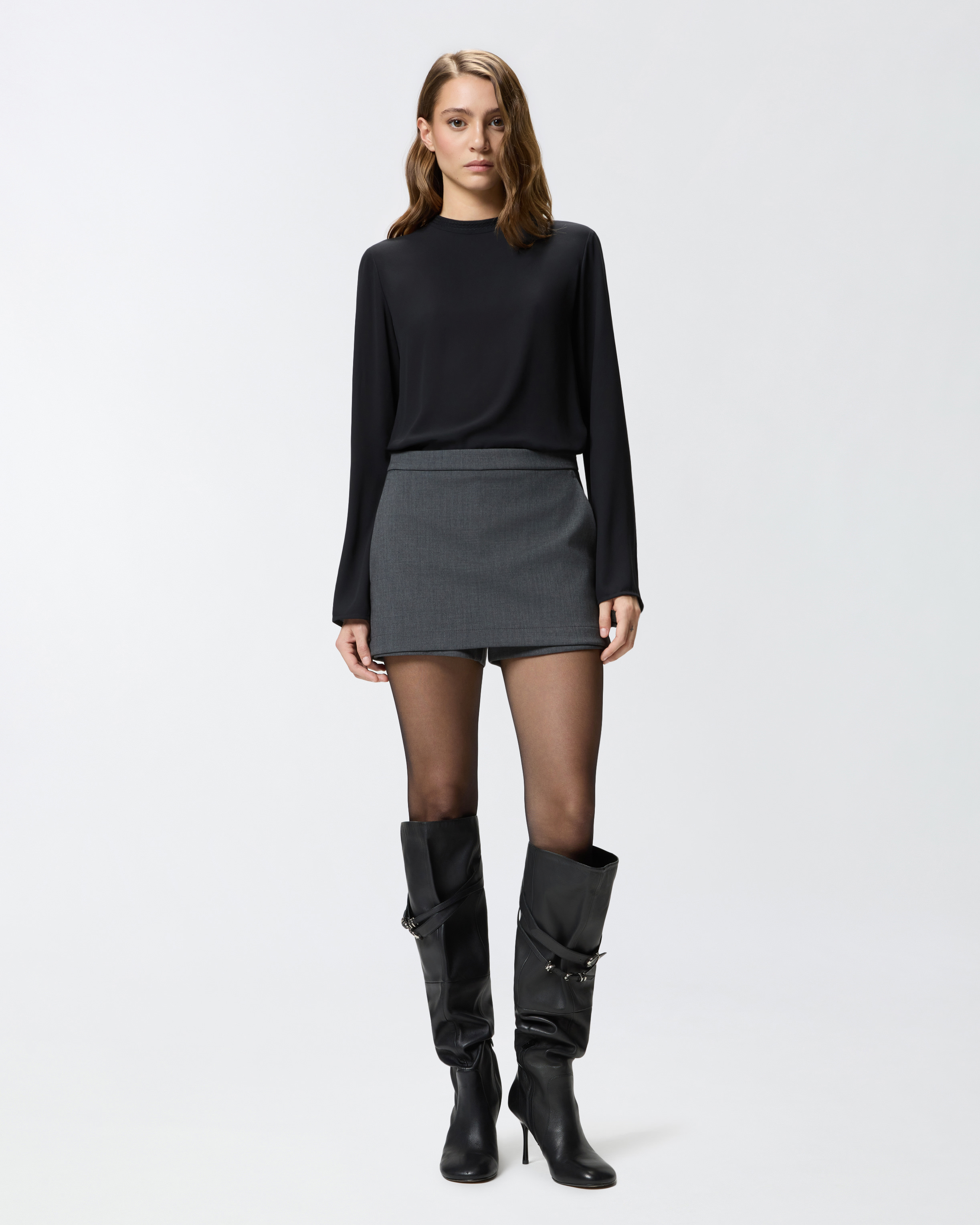 半裙效果短裤 0