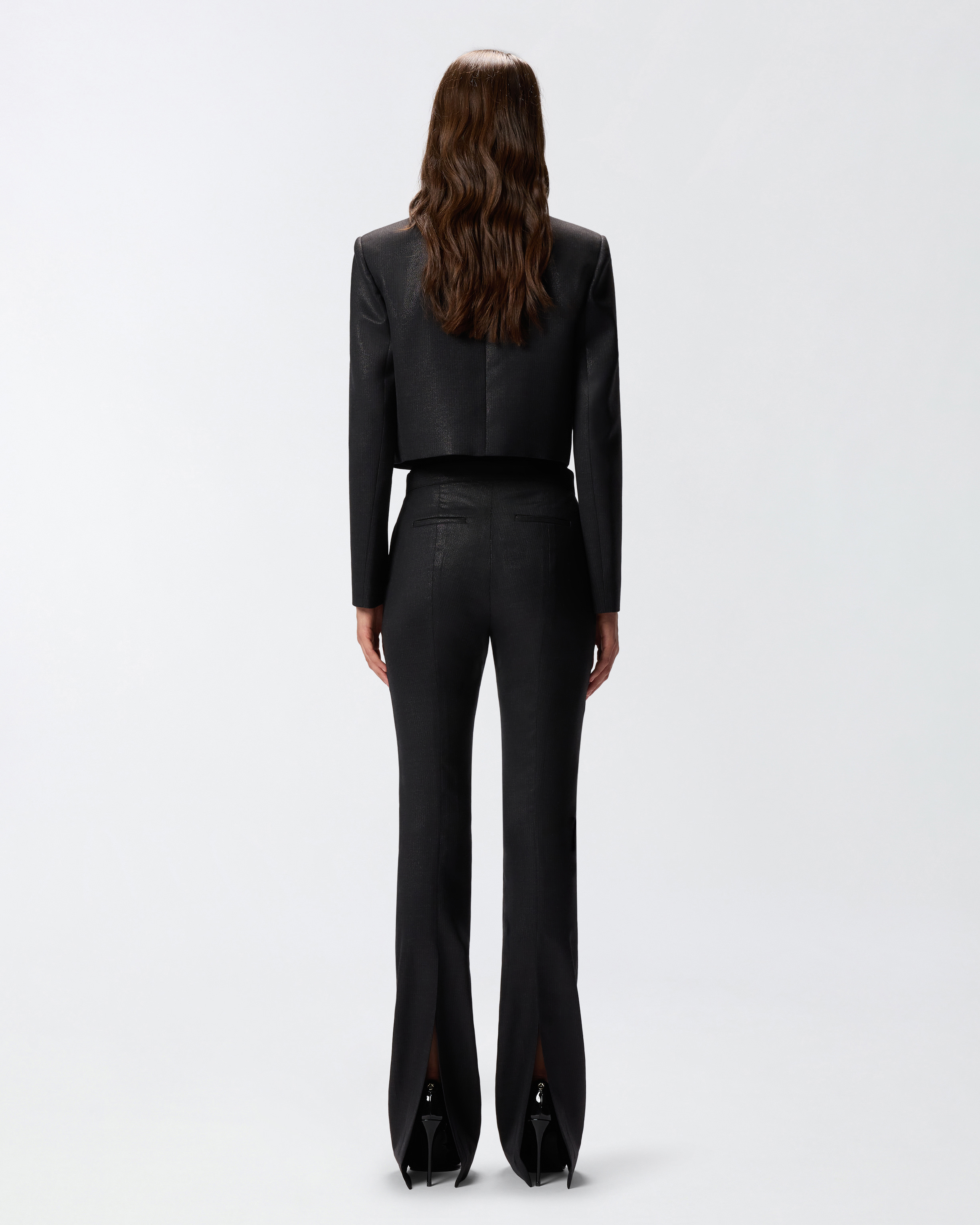 Pinko Straight-leg Casual Pants In Black